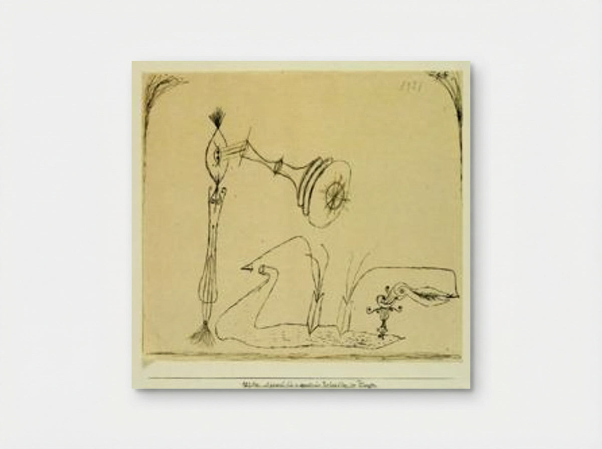Apparatus for the Magnetic Treatment of Plants - Paul Klee - Poster