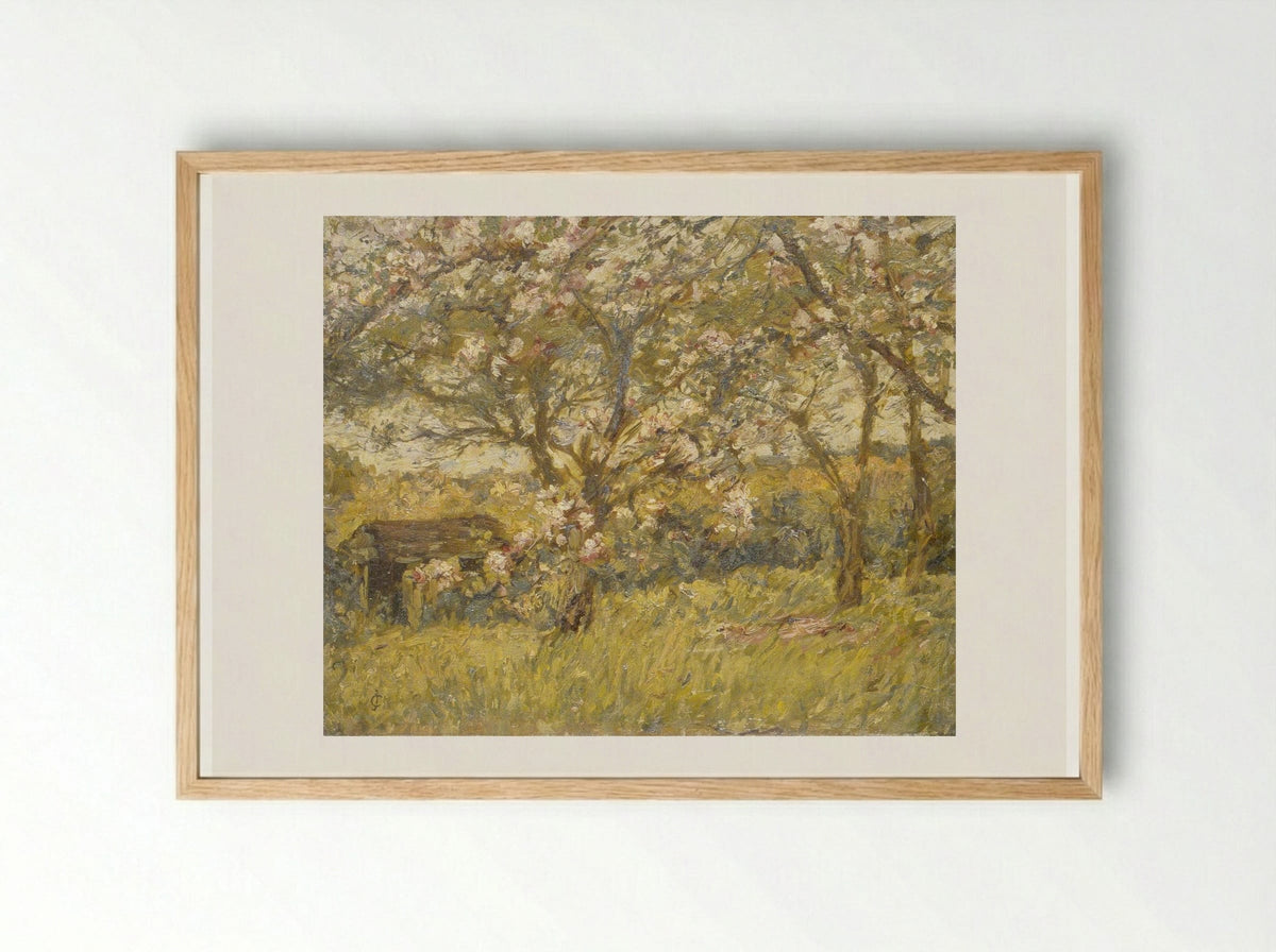 Apple Blossom - James Charles - Framed Print Wood