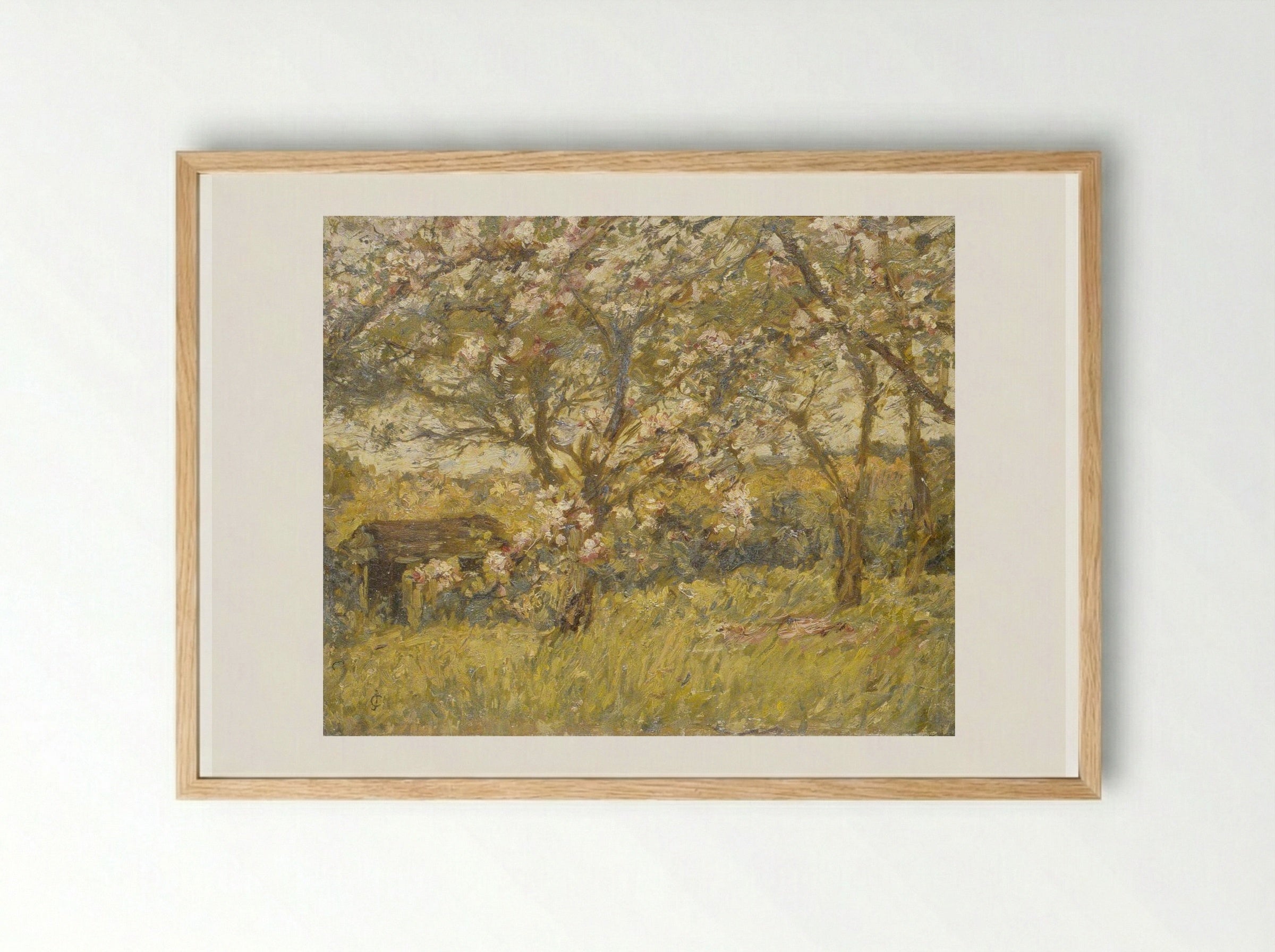Apple Blossom - James Charles - Framed Print Wood