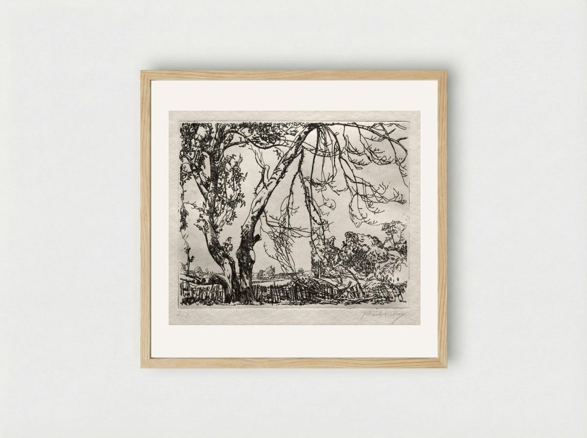 Apple Tree - Frank Wilcox - Framed Print Wood