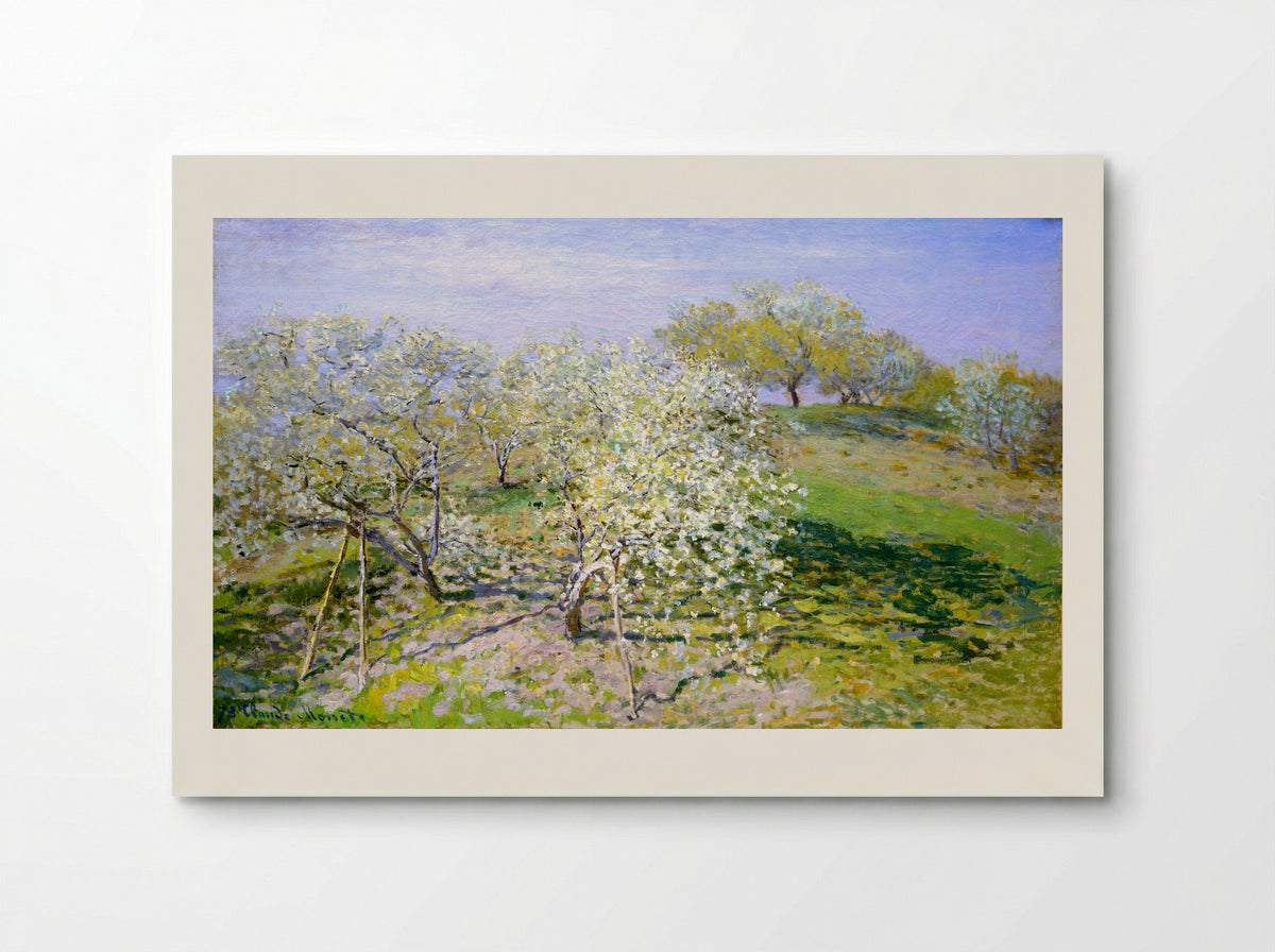 Apple Trees in Bloom - Claude Monet - Poster
