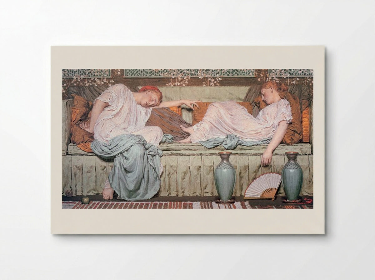 Apples - Albert Joseph Moore - Poster