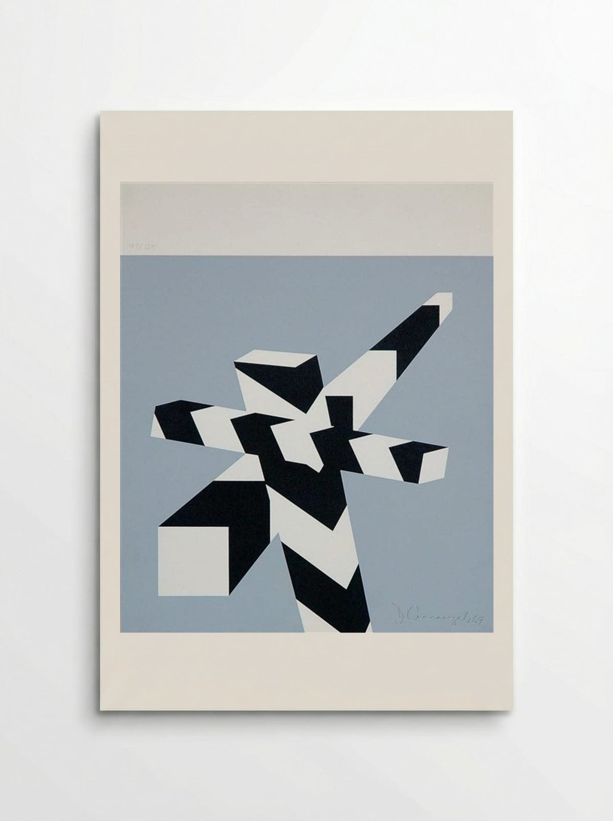 April - Allan D'Arcangelo - Poster