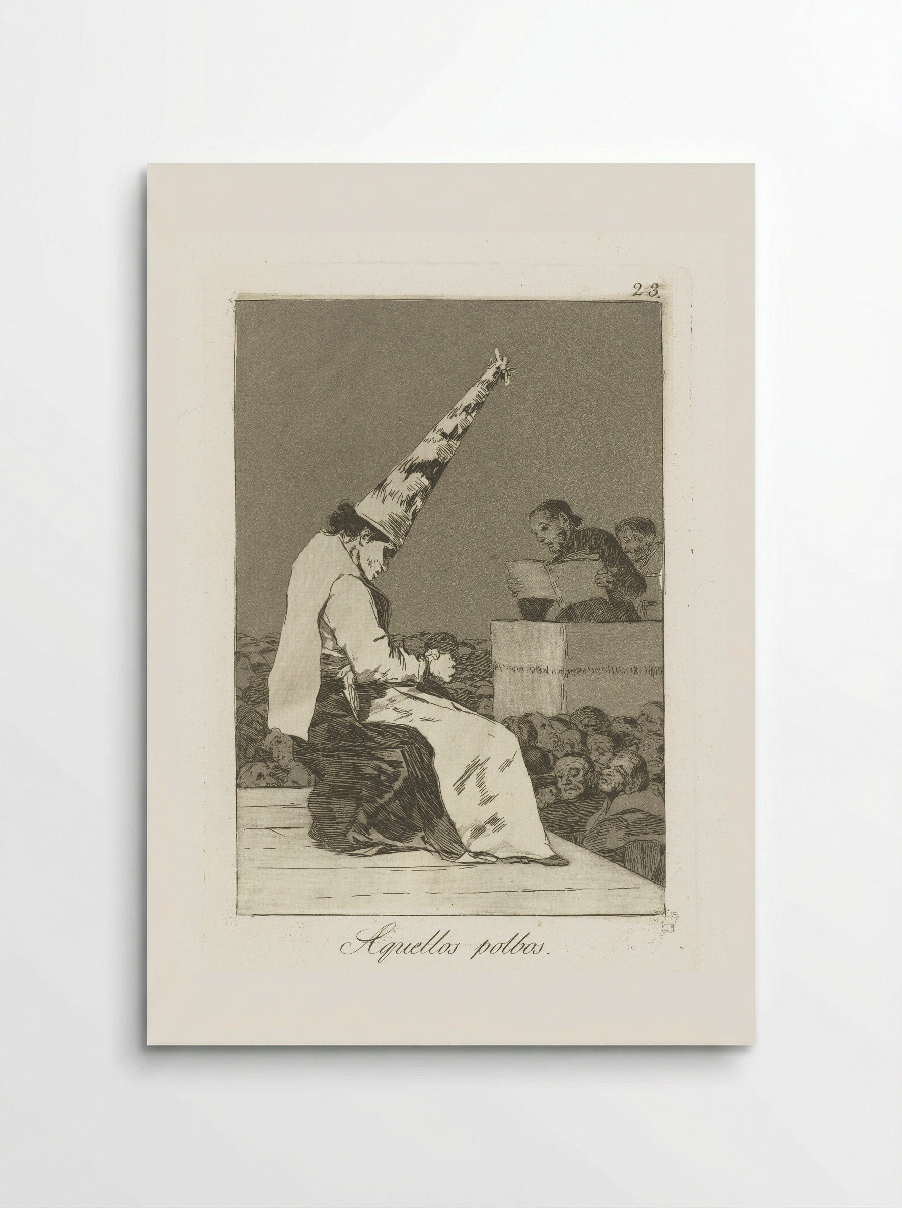 Aquellos polbos - Francisco de Goya - Poster