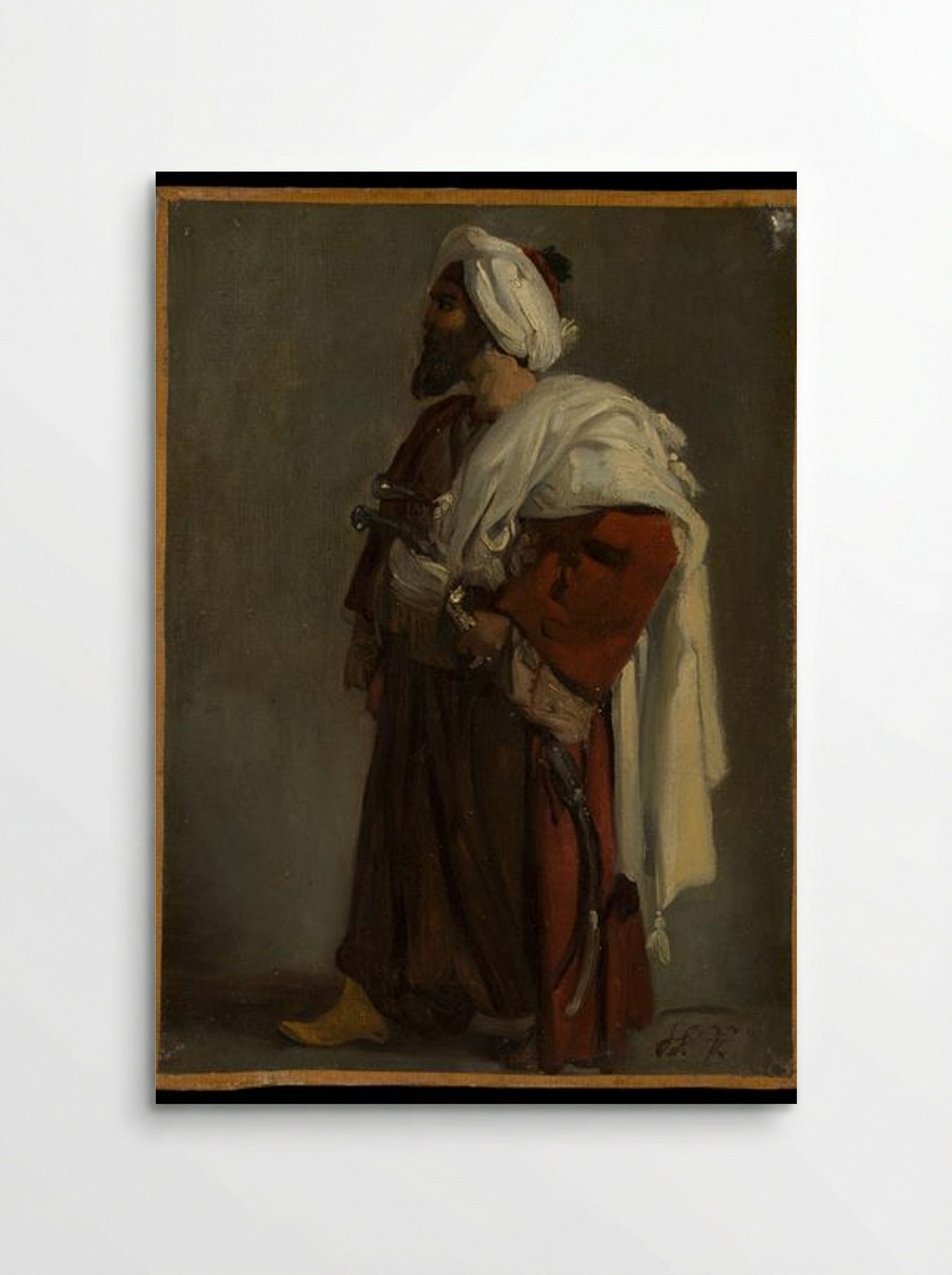 Arab Warrior - Horace Vernet - Poster