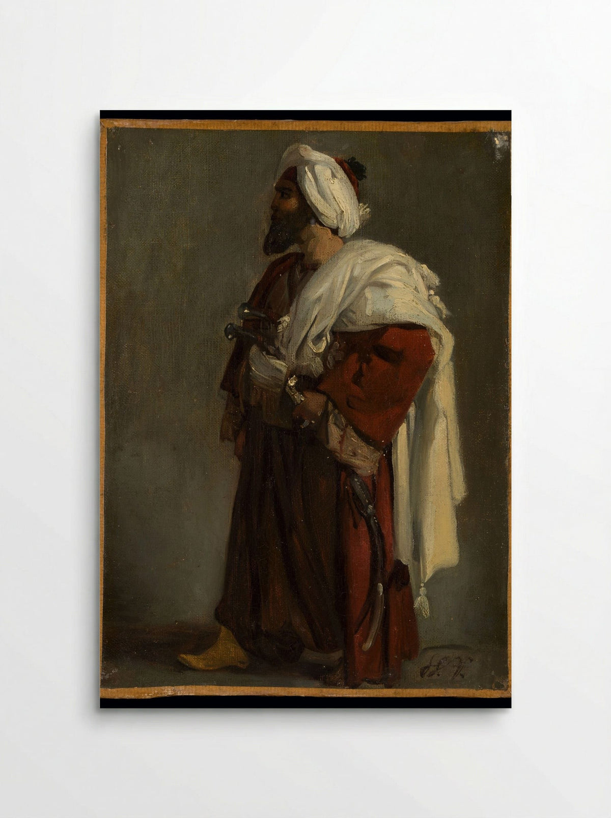 Arab Warrior - Horace Vernet - Poster