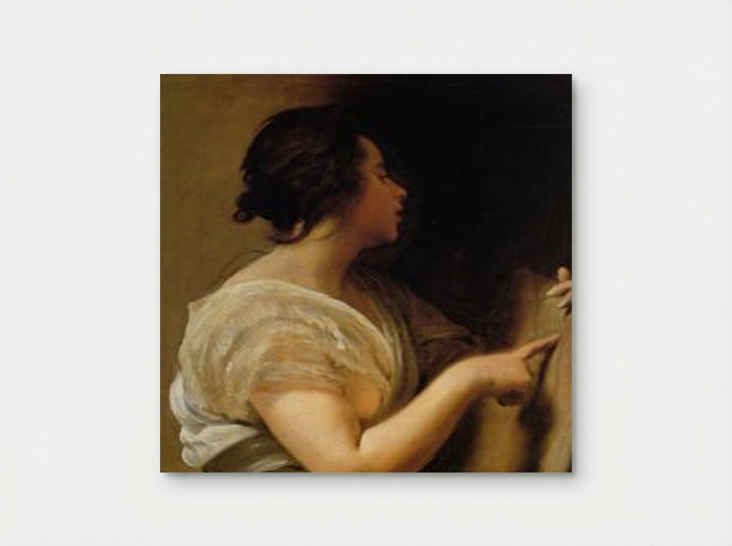 Arachne (A Sybil) - Diego Velázquez - Poster
