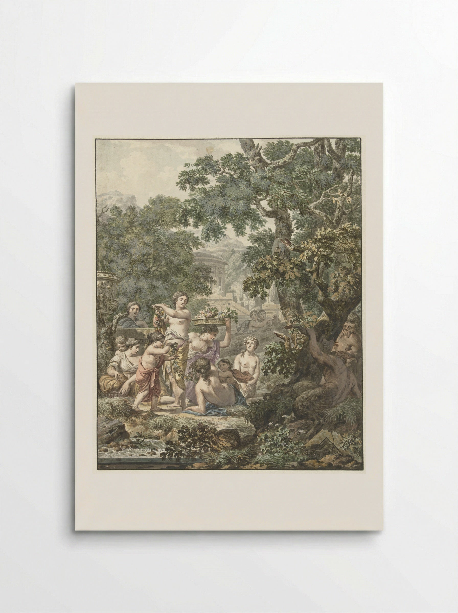 Arcadian Scene - Jean Grandjean - Poster