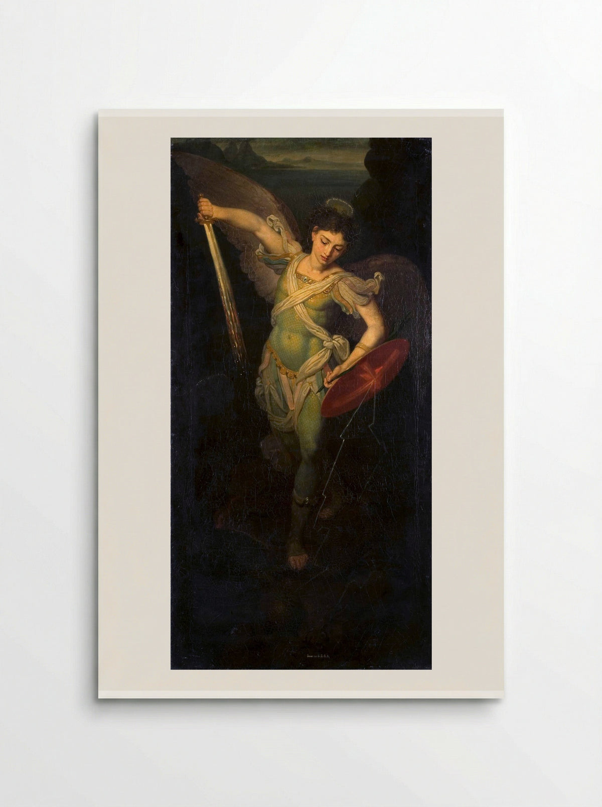 Archangel Michael - Vladimir Borovikovsky - Poster
