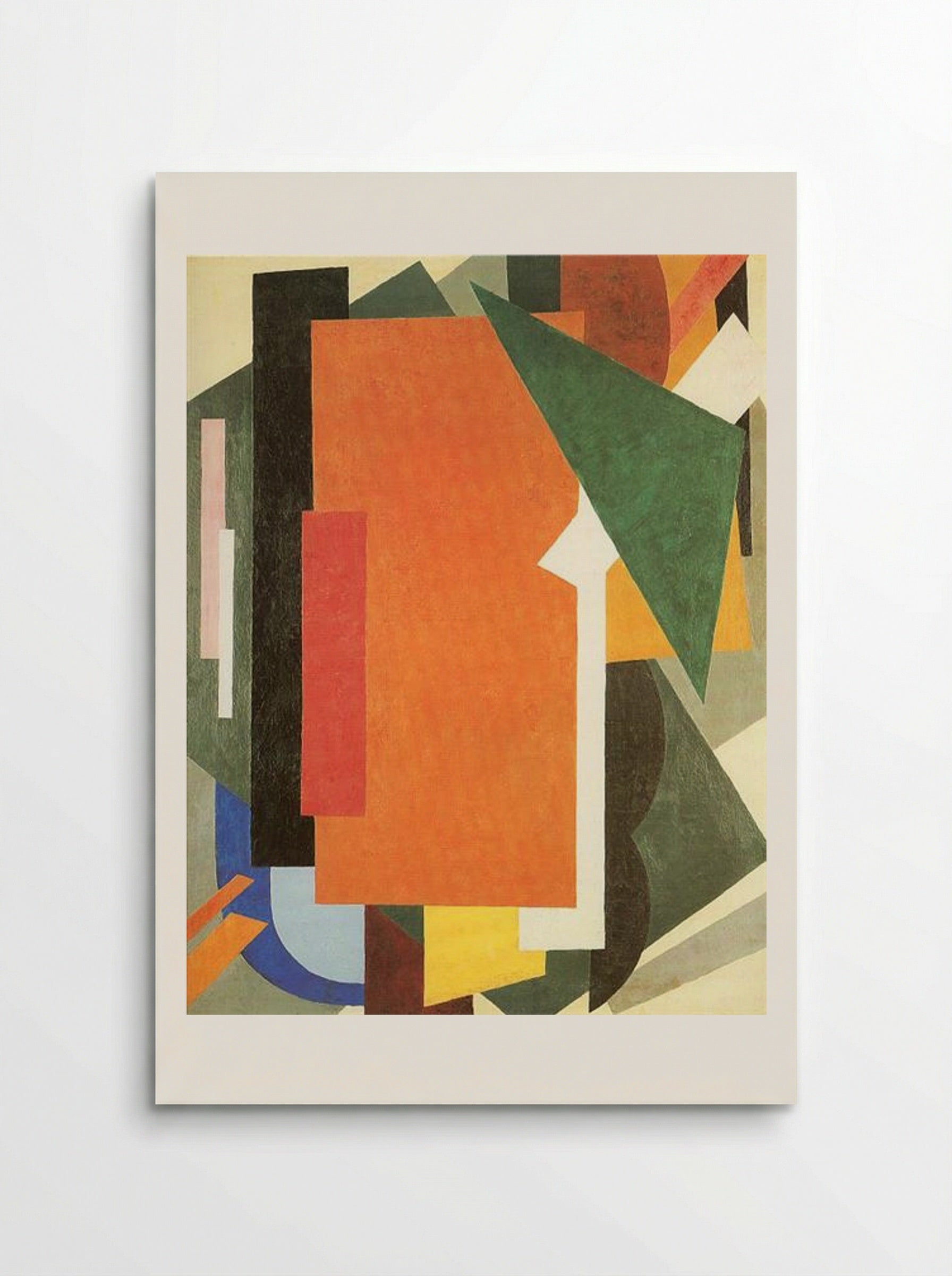 Architectonics in Painting - Lyubov Popova - Poster