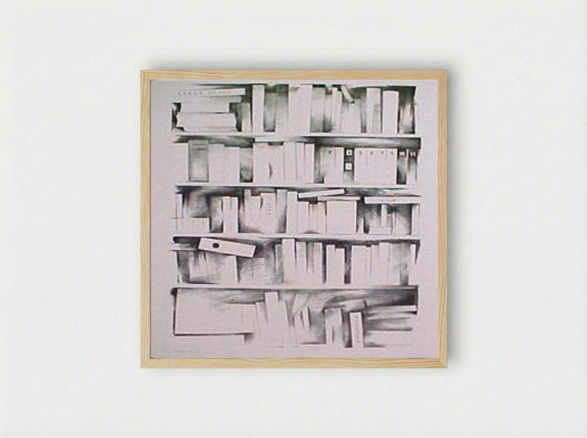 Archive II - Richard Hamilton - Framed Print Wood