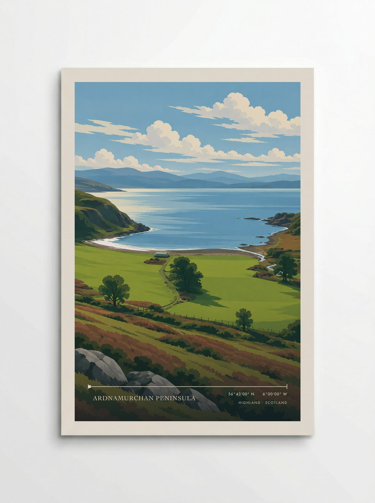 Ardnamurchan Peninsula, Highland | Travel Poster - Poster