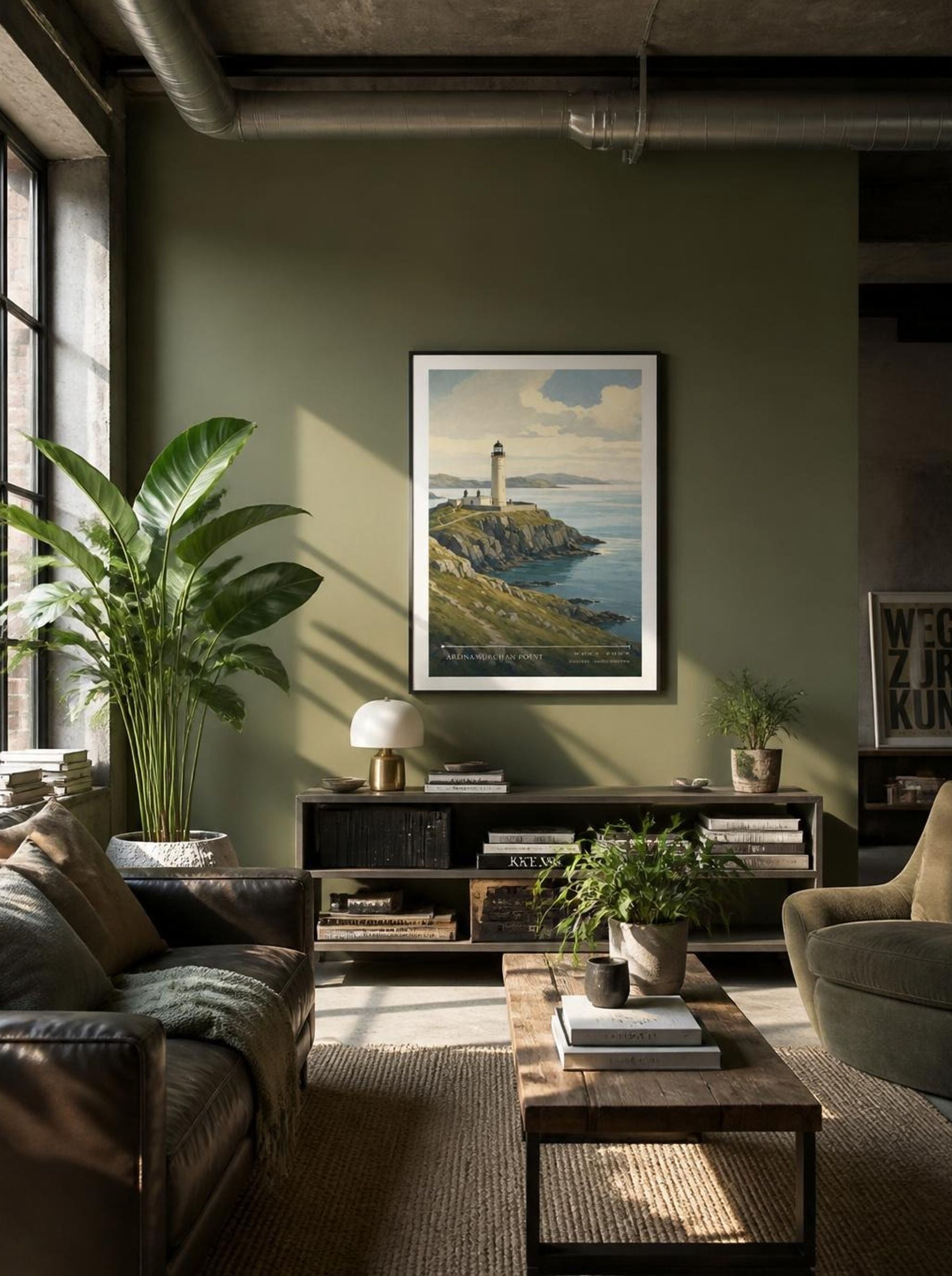 Ardnamurchan Point Highland United Kingdom Travel Poster - Lifestyle