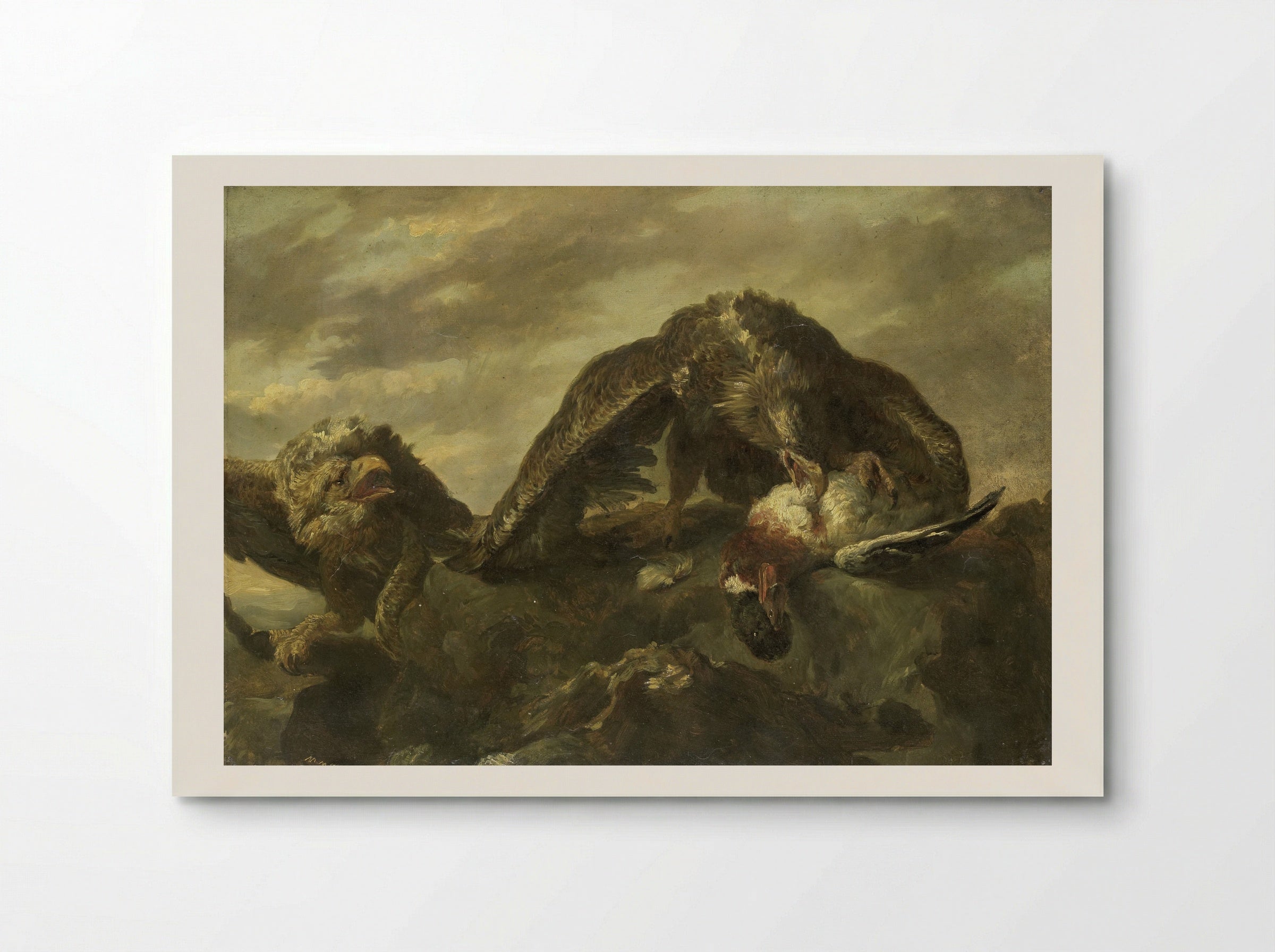 Arenden op rotsen - Matthijs Maris - Poster