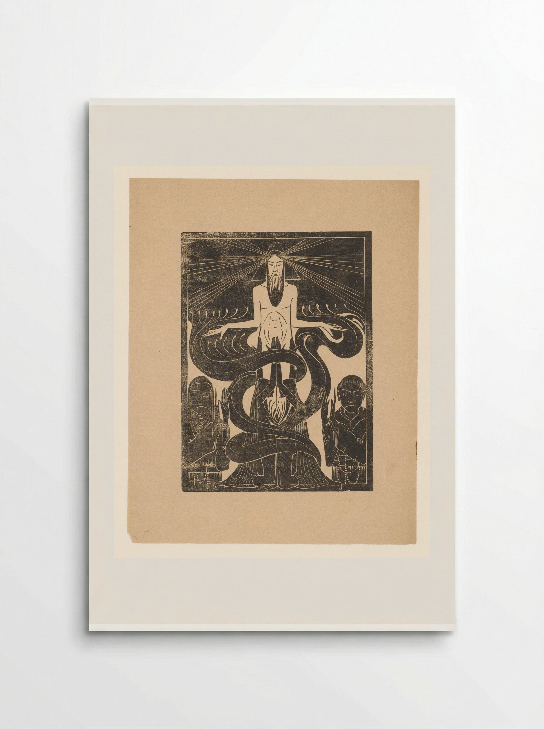 Argonauten: manlijk en vrouwlijk vuur - Karel Petrus Cornelis de Bazel - Poster