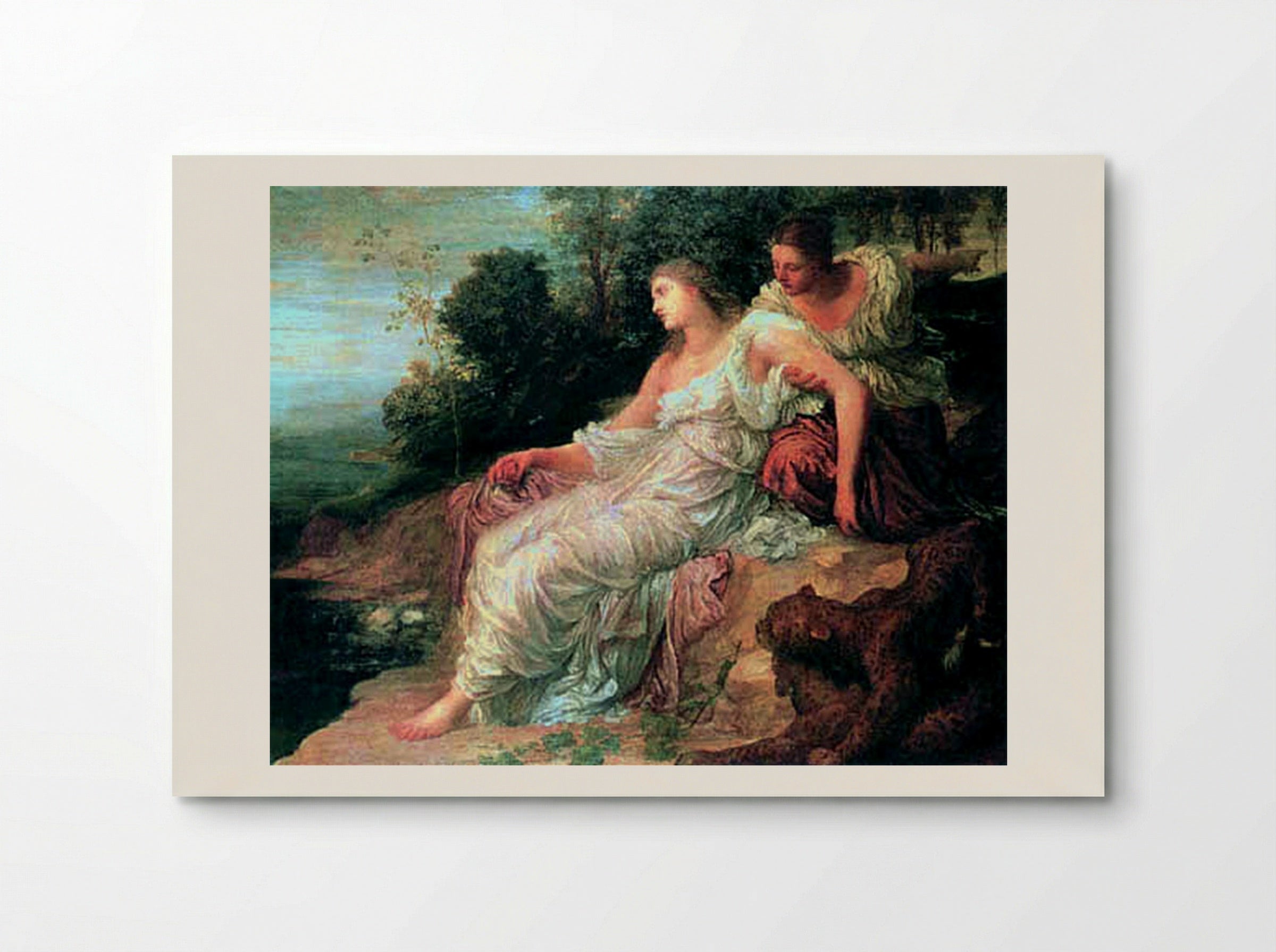 Ariadne on the Island of Naxos - George Frederick Watts - Poster