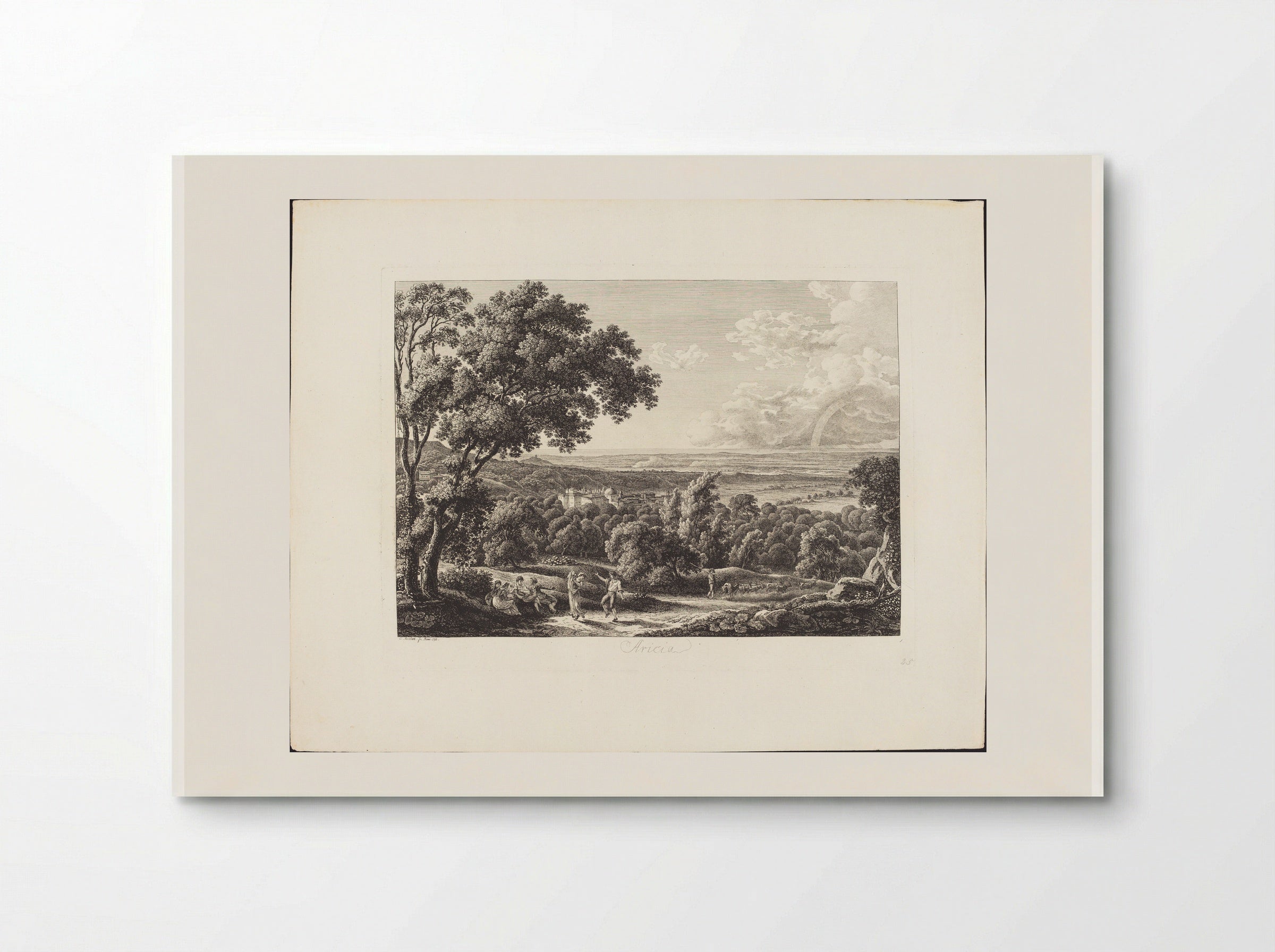 Aricia - Johann Christian Reinhart - Poster