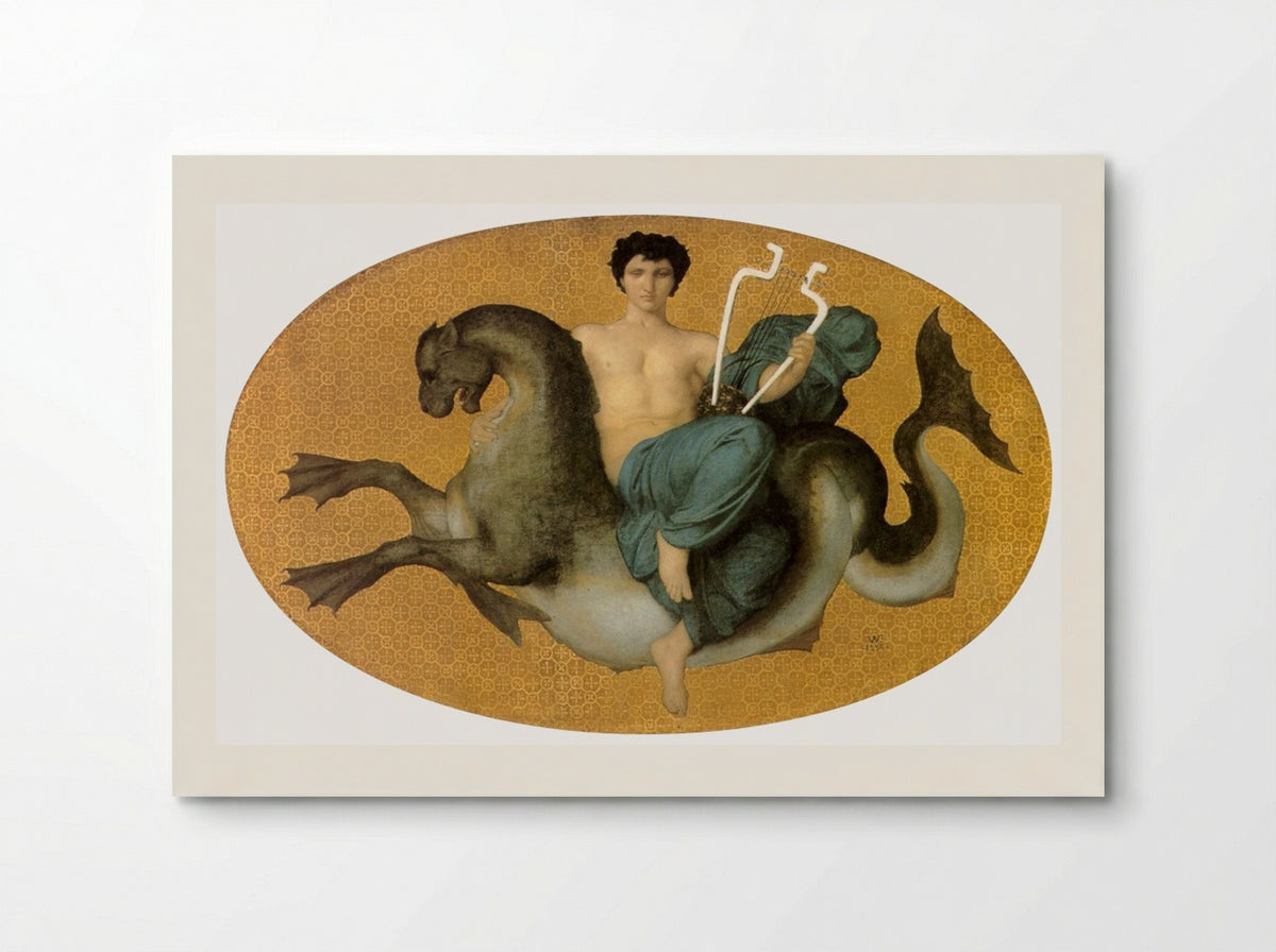 Arion on a Sea Horse - William-Adolphe Bouguereau - Poster