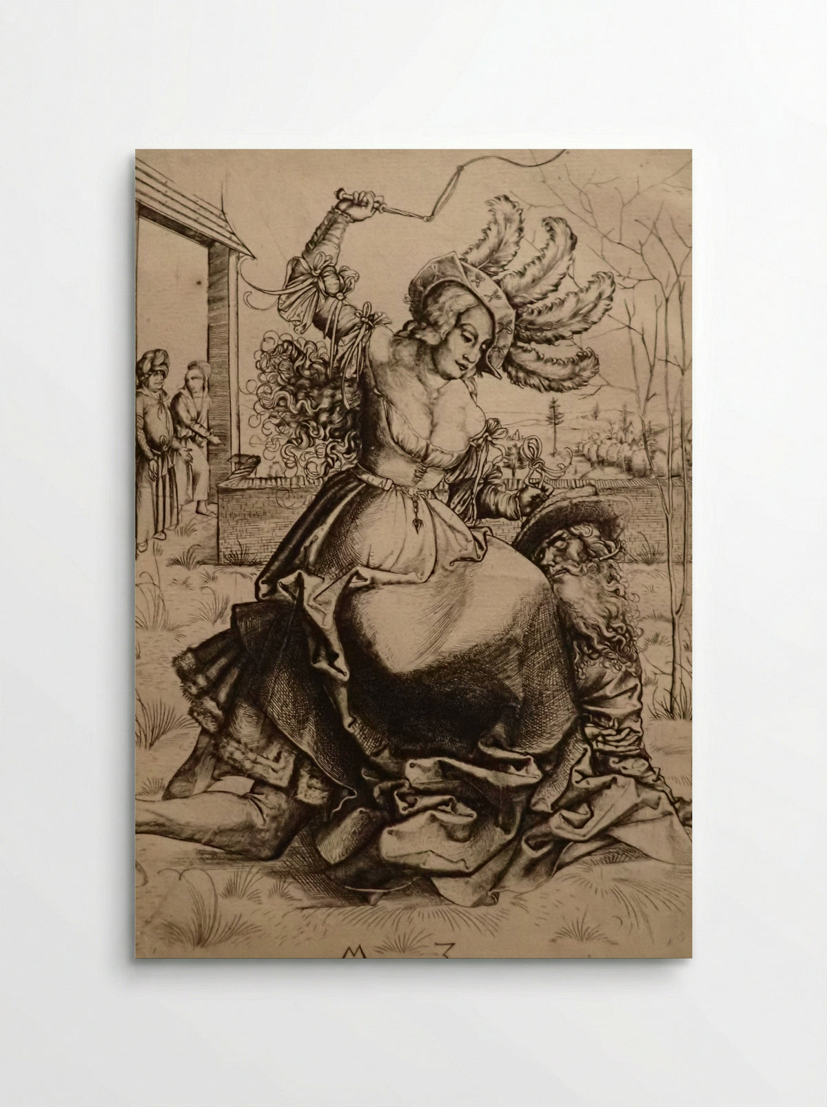 Aristotle and Phyllis - Master M. Z. - Poster