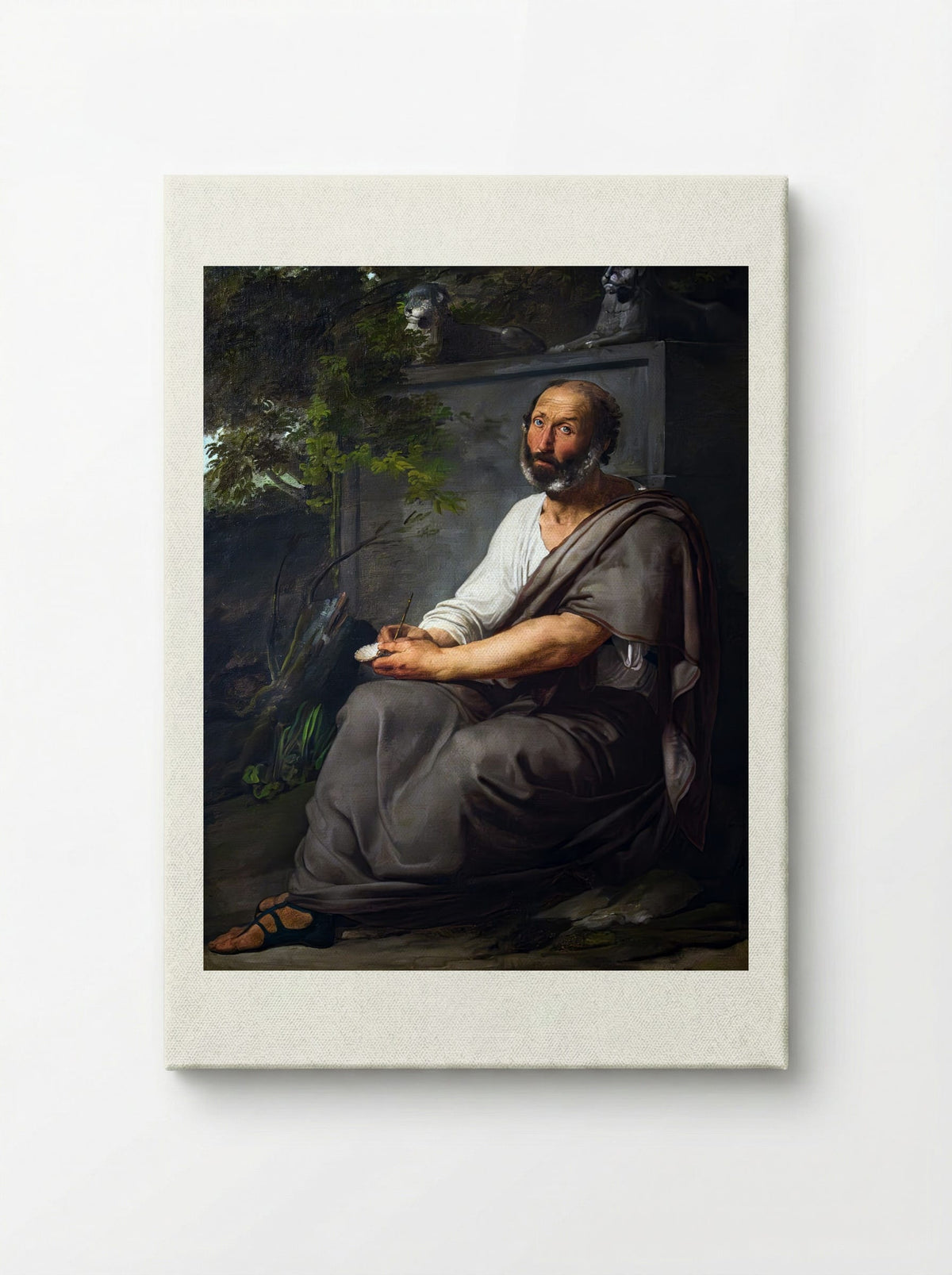 Aristotle - Francesco Hayez - Canvas