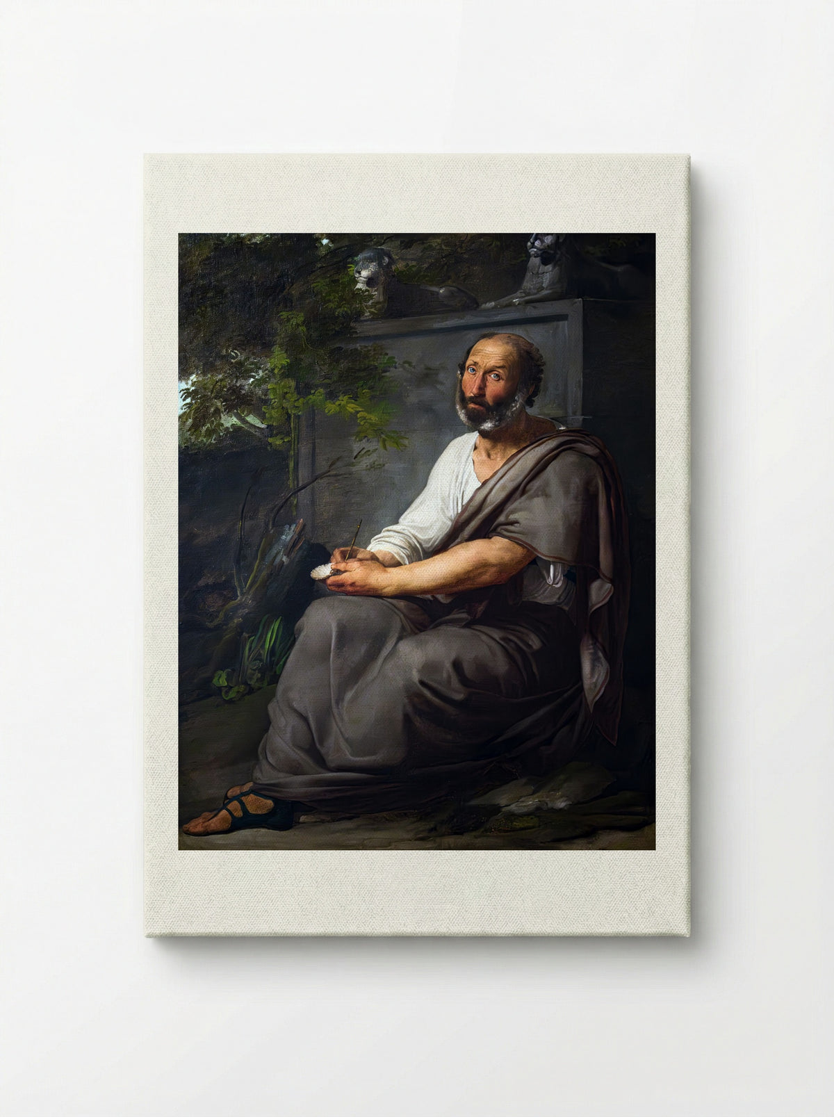 Aristotle - Francesco Hayez - Canvas