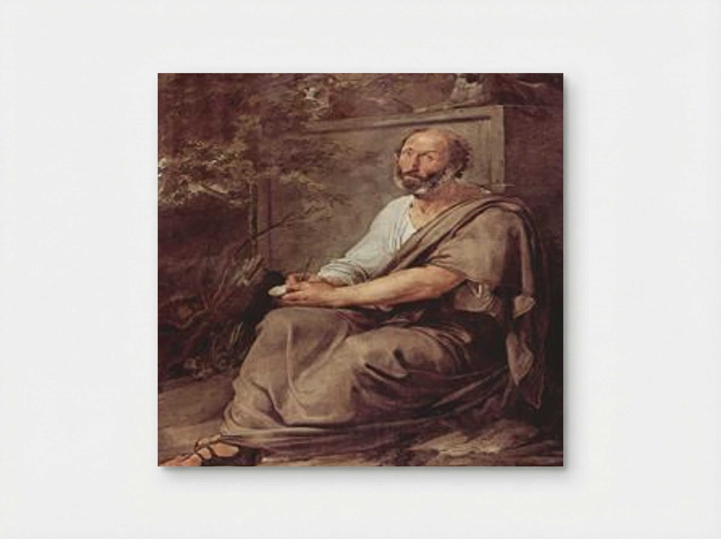 Aristotle - Francesco Hayez - Poster
