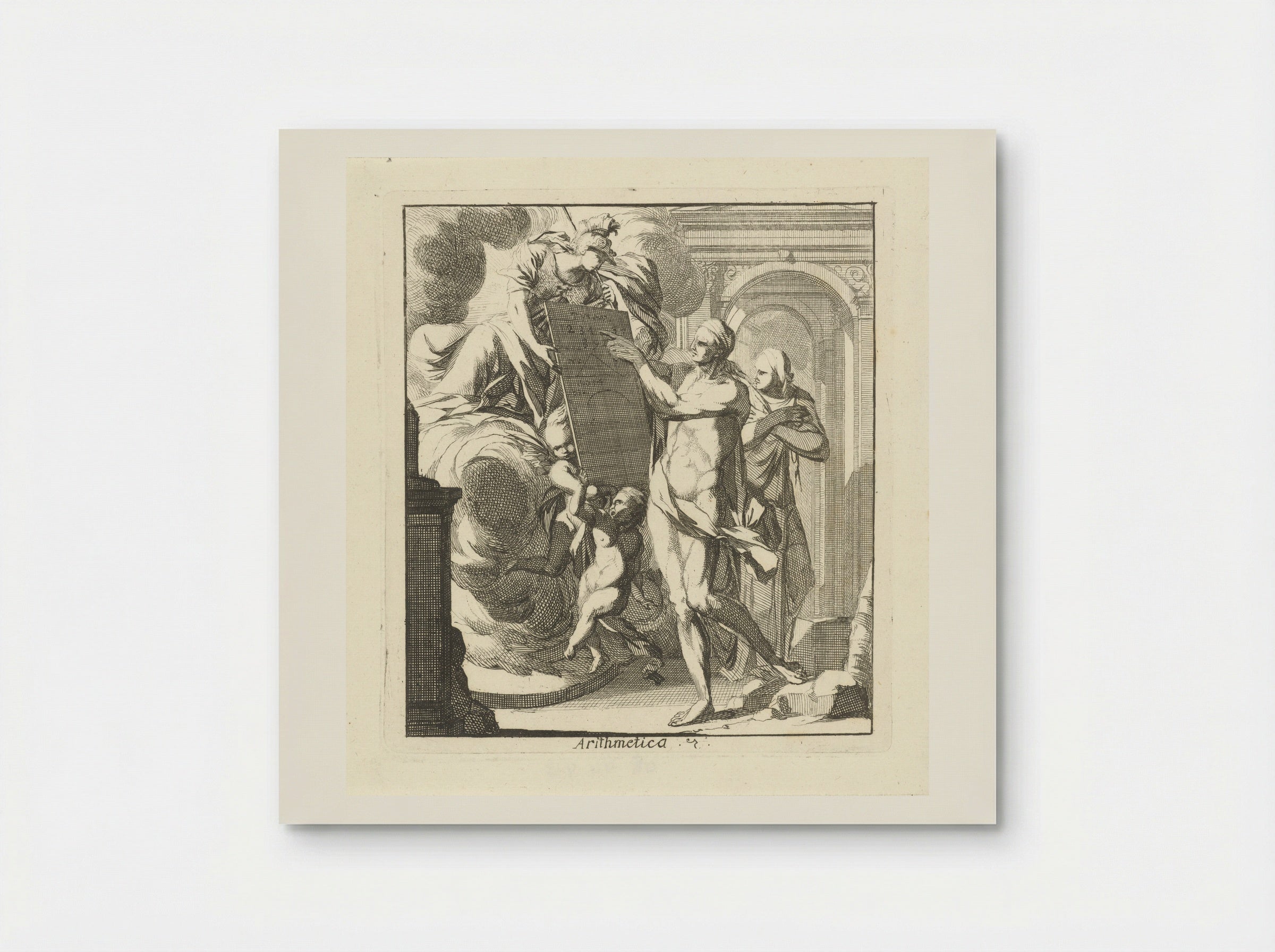 Arithmetica - Caspar Luyken - Poster