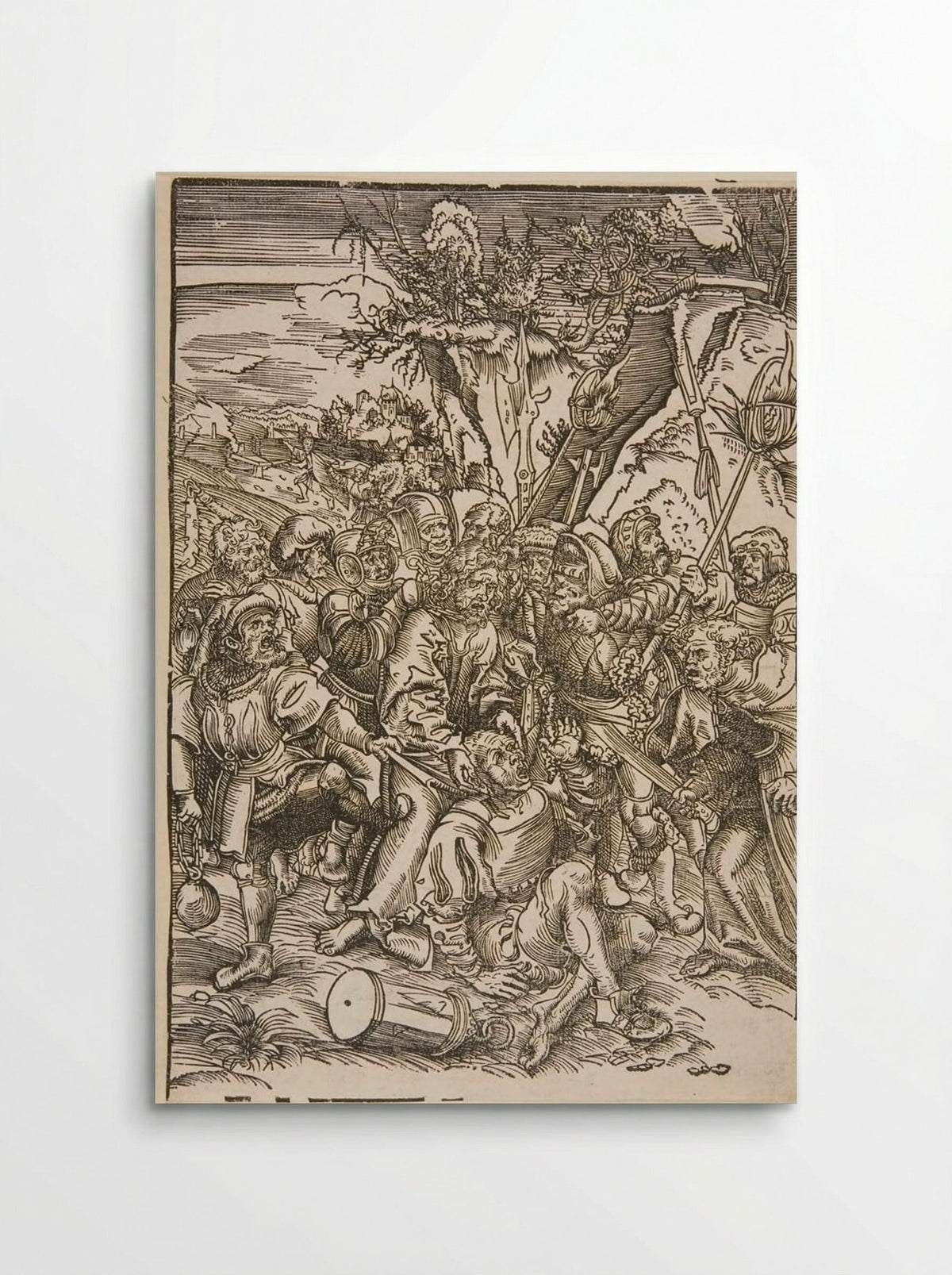 Arrest of Christ - Lucas Cranach the Elder - Poster
