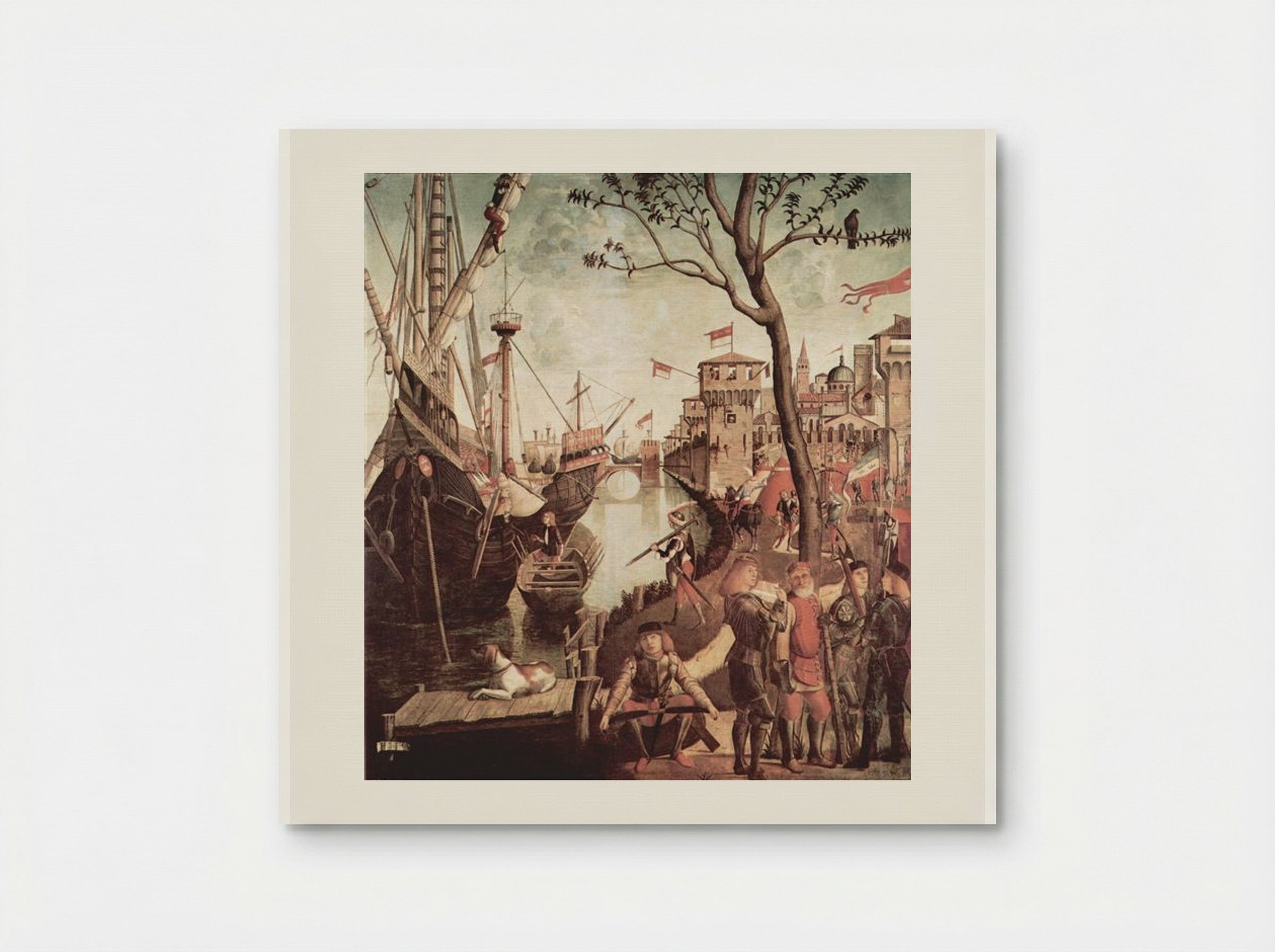Arrival of St. Ursula at Cologne - Vittore Carpaccio - Poster