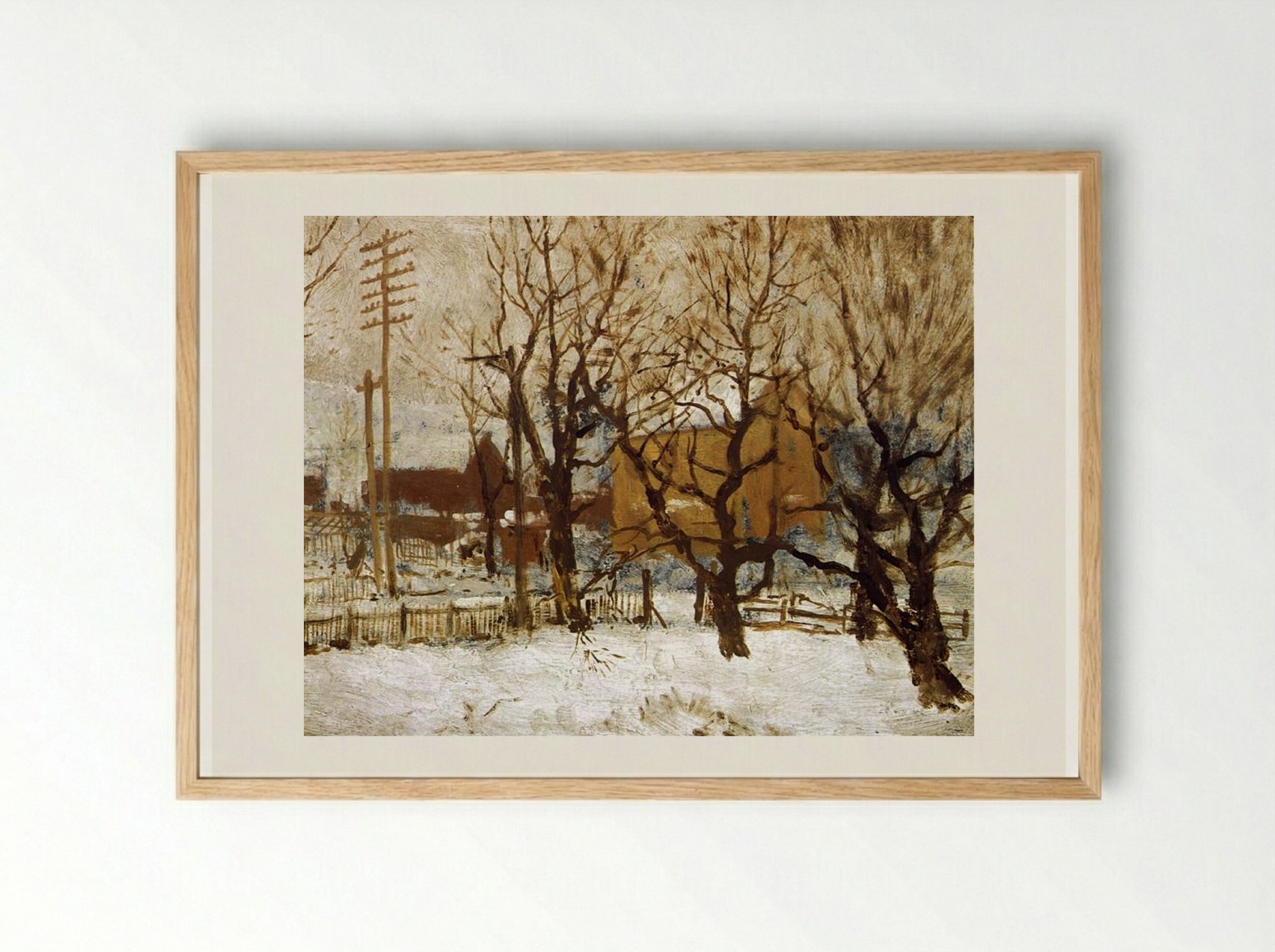 Arrochar Park, Staten Island - Robert Julian Onderdonk - Framed Print Wood