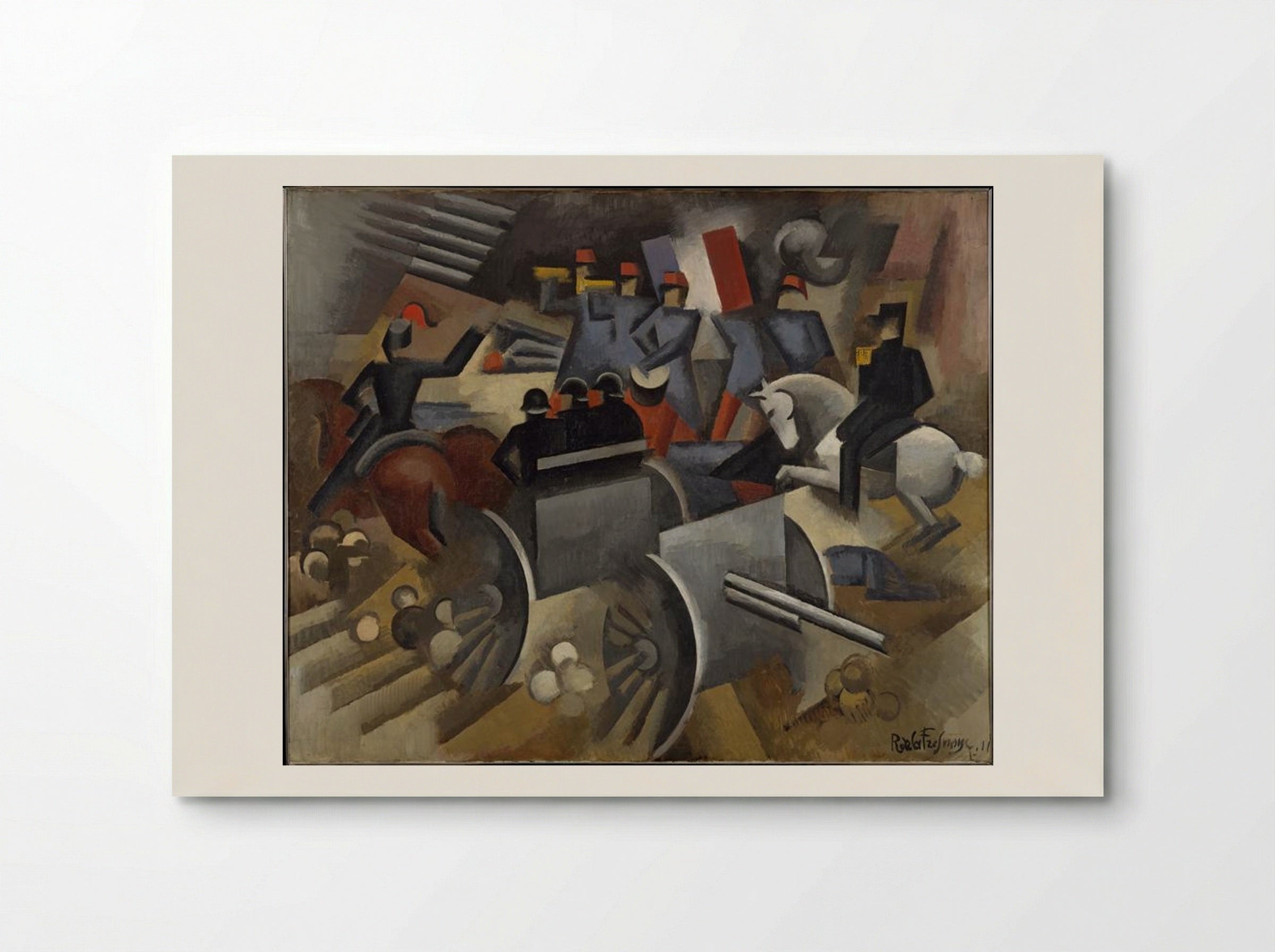 Artillery - Roger de La Fresnaye - Poster