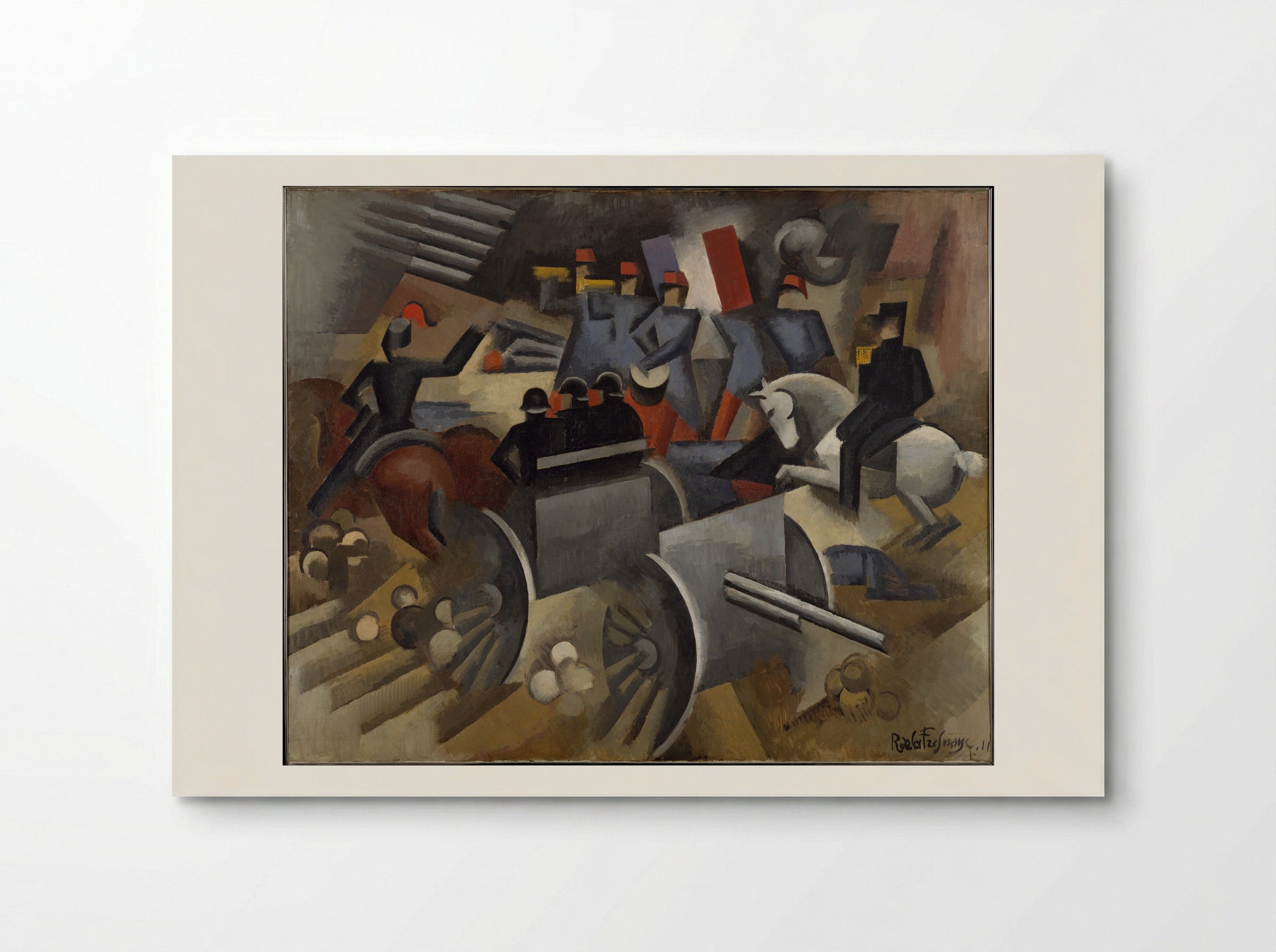 Artillery - Roger de La Fresnaye - Poster