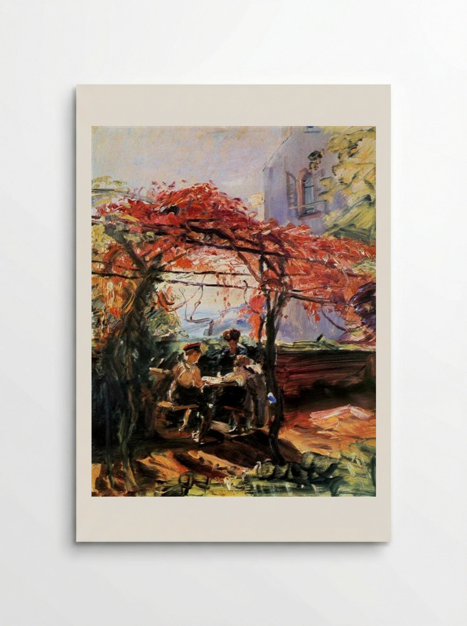 Artist's children in garden - Max Slevogt - Poster