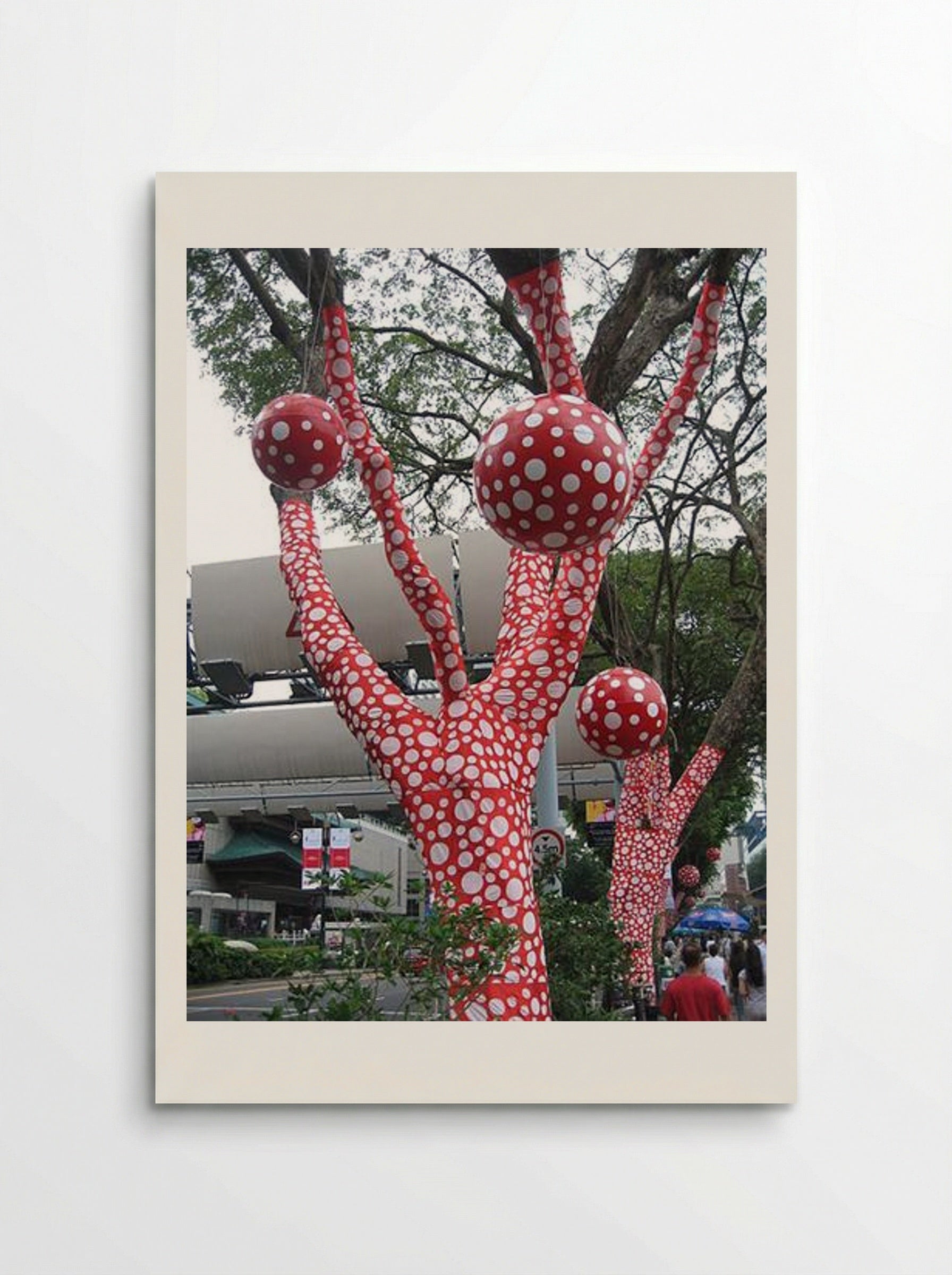 Ascension of Polkadots on the Trees - Yayoi Kusama - Poster