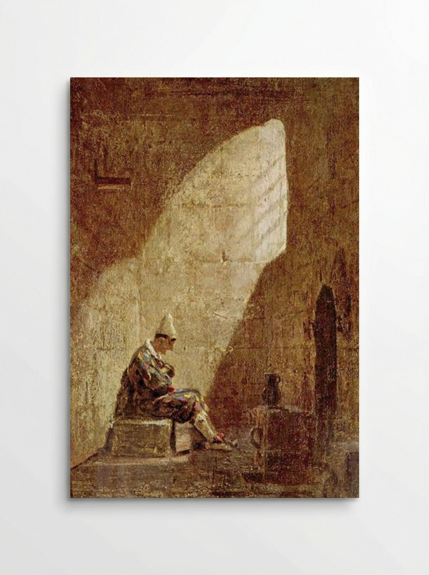 Ash Wednesday - Carl Spitzweg - Poster