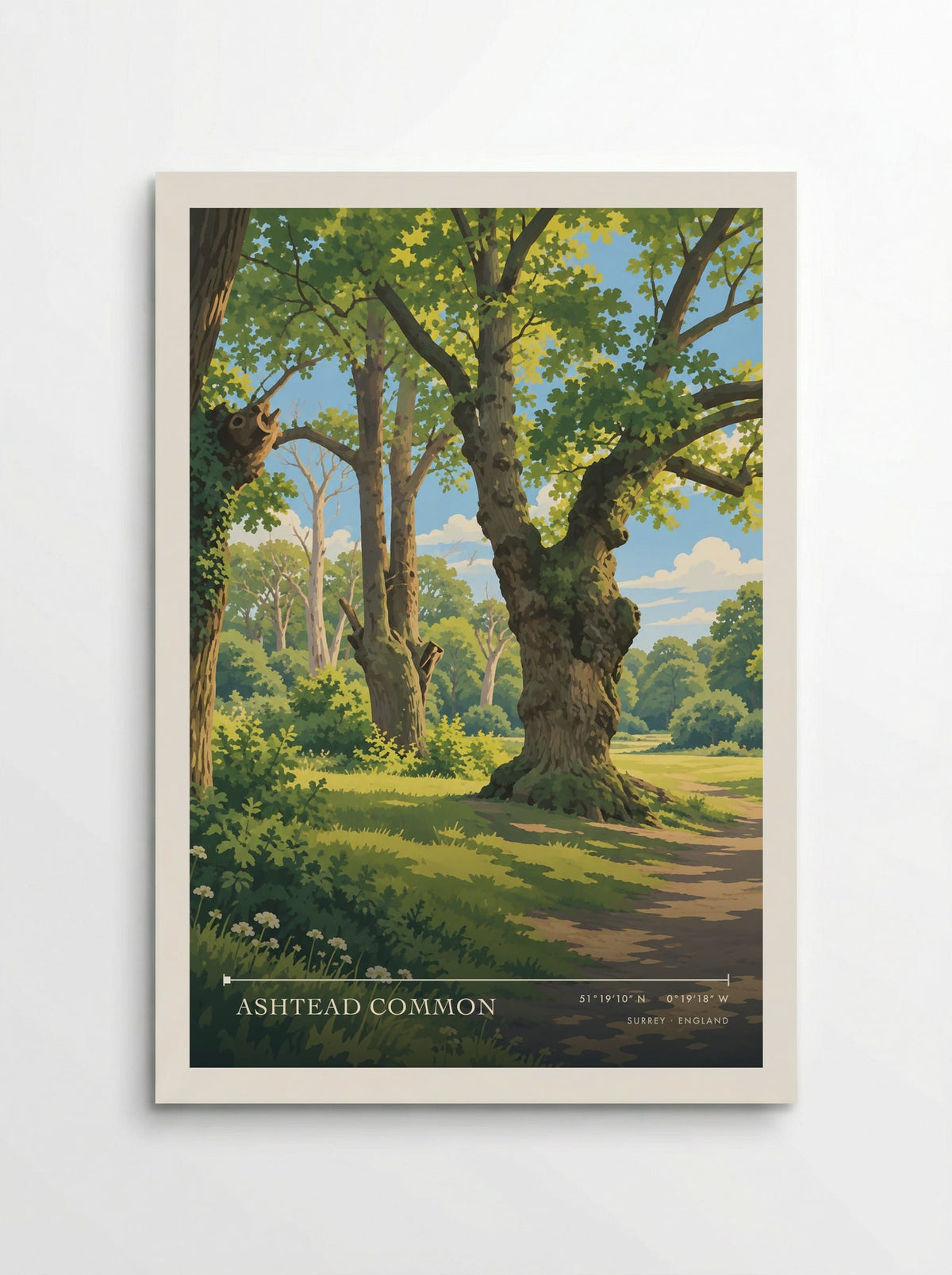 Ashtead Common, Surrey | Travel Poster - Poster