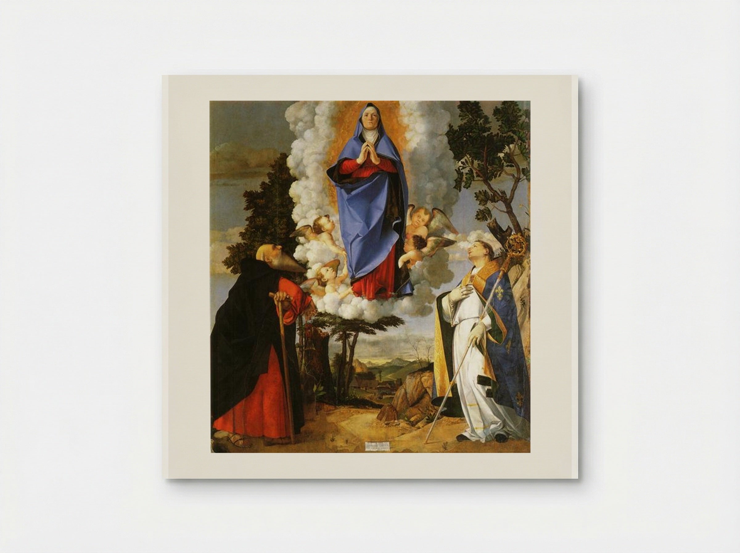 Asolo Altarpiece - Lorenzo Lotto - Poster