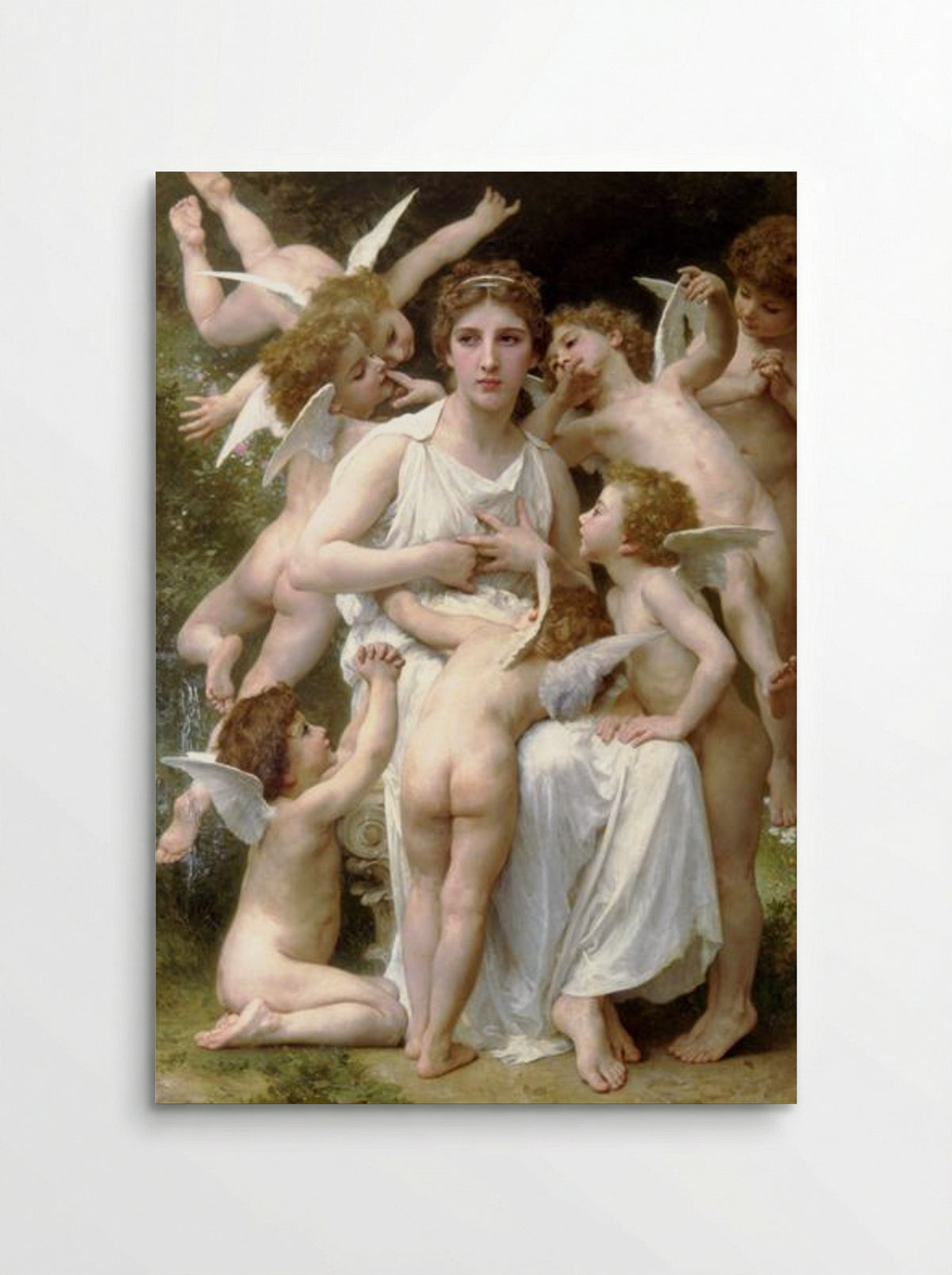 Assault - William-Adolphe Bouguereau - Poster