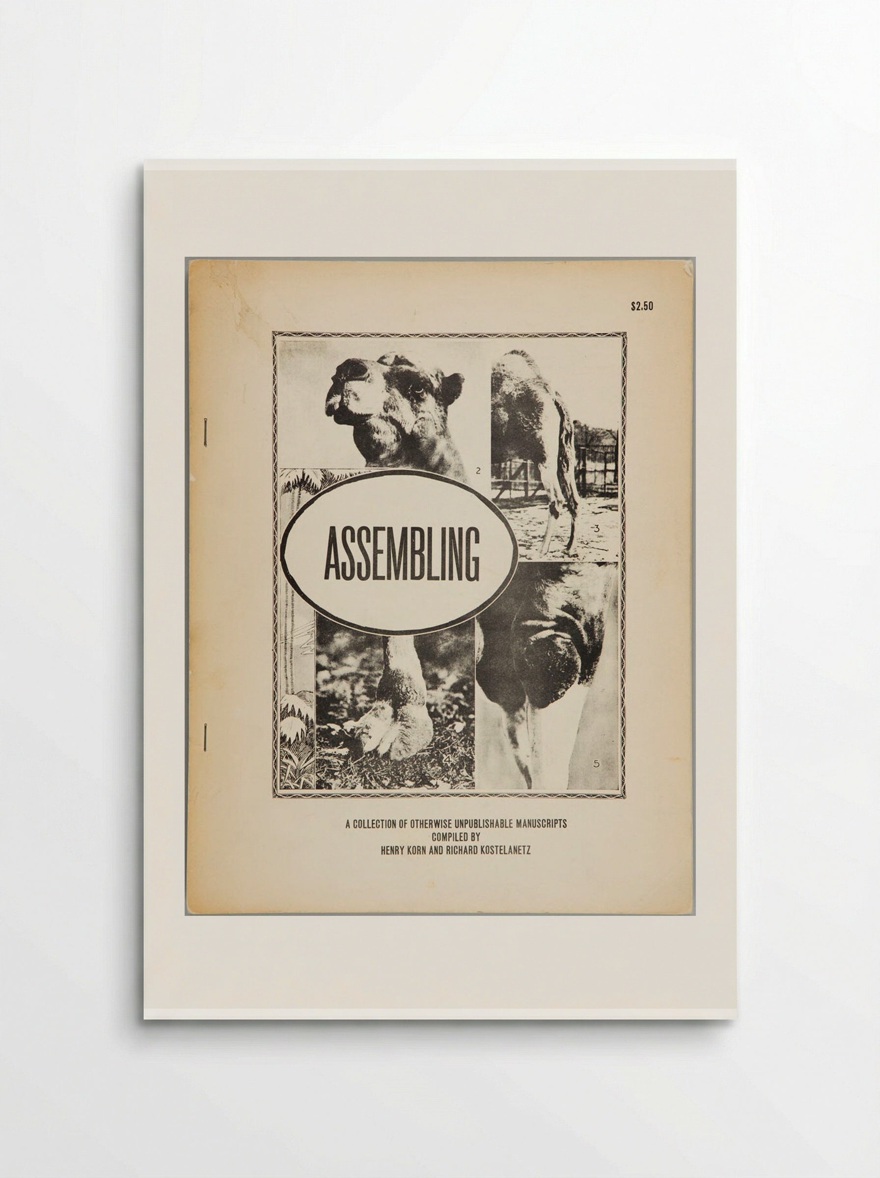 Assembling (Cover Design) - Edward Ruscha - Poster