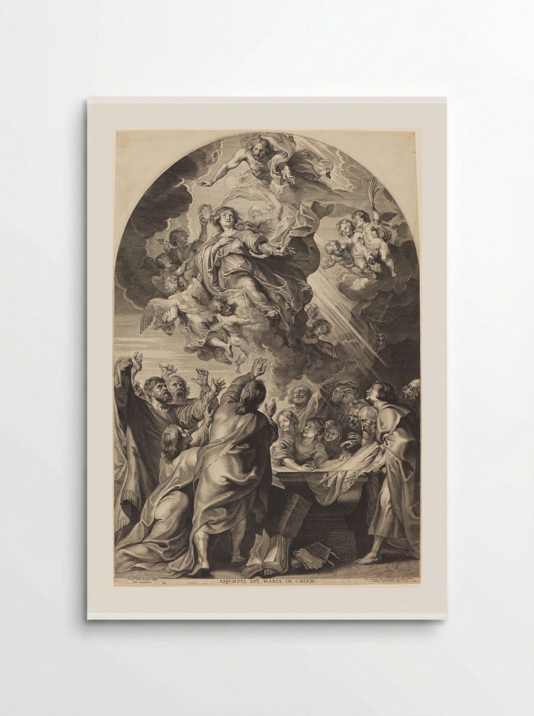 Assumption of the Virgin - Paulus Pontius - Poster
