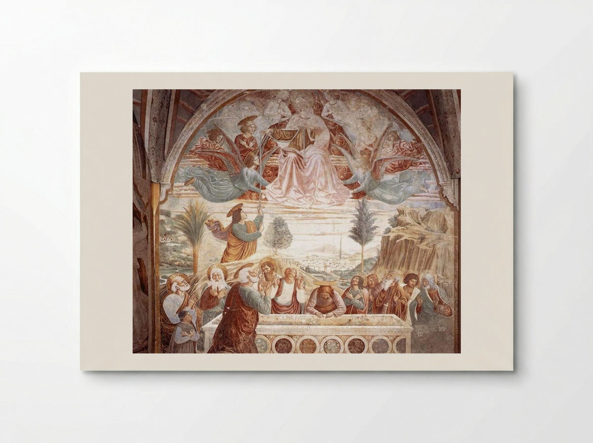 Assumption of the Virgin - Benozzo Gozzoli - Poster