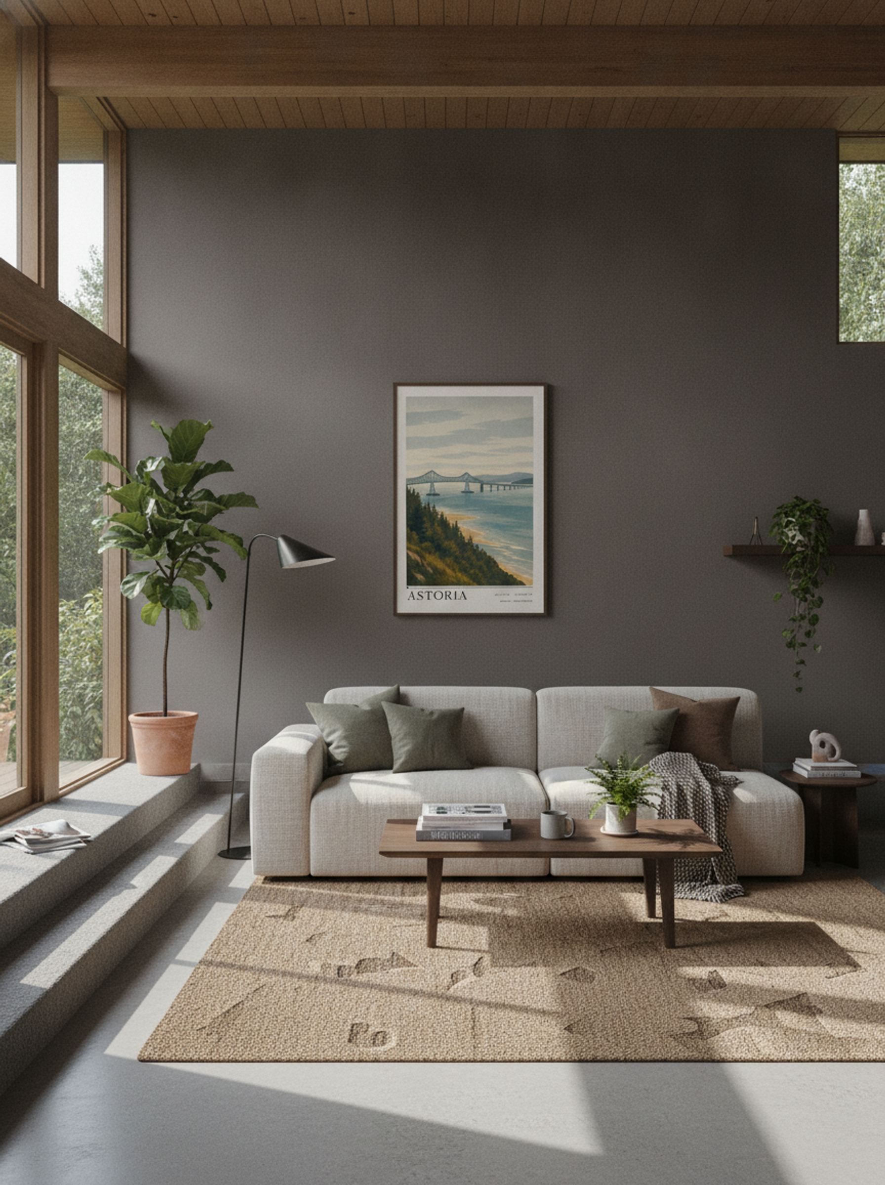 Astoria Travel Poster Artwork - Lifestyle