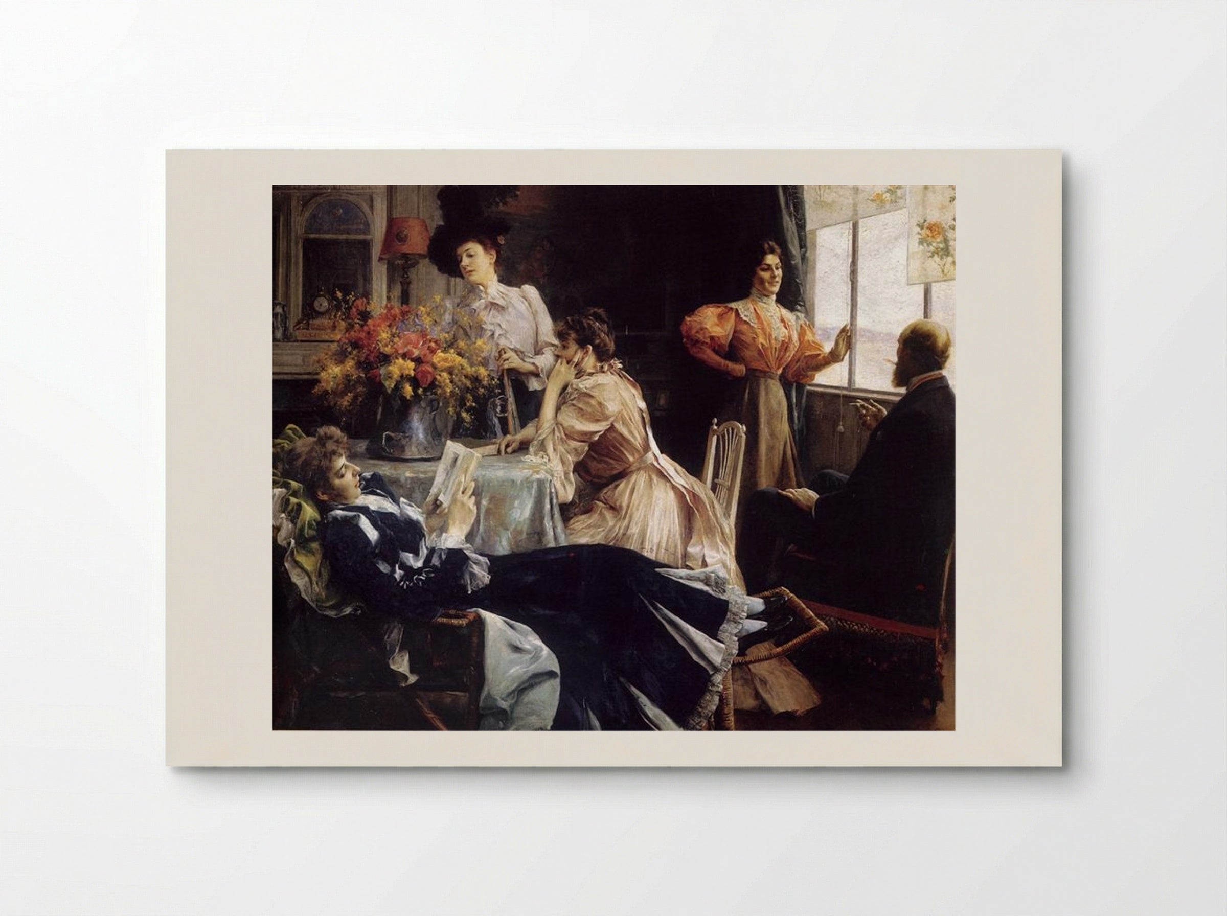 At Home - Julius LeBlanc Stewart - Poster