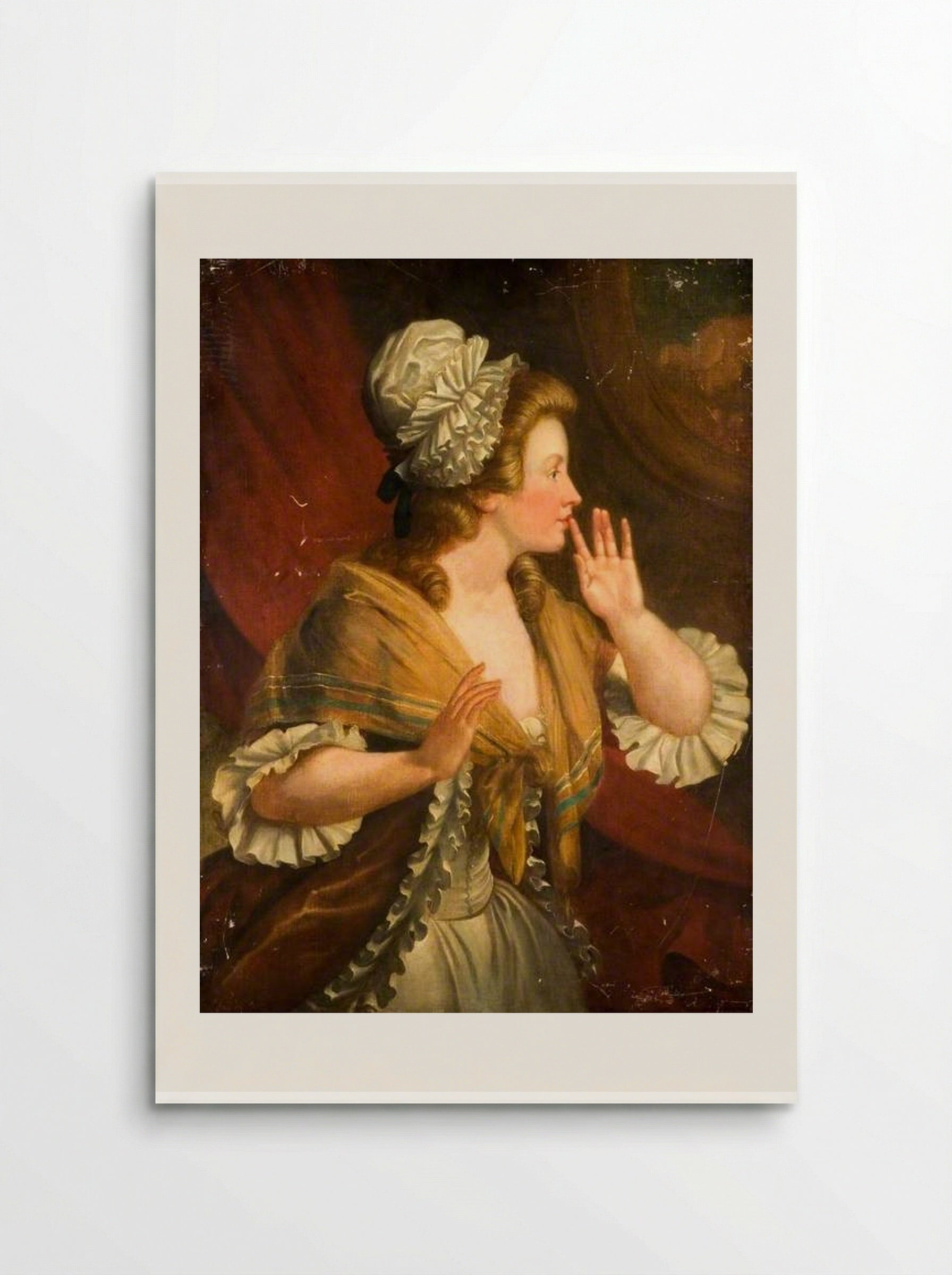 At Least Be Discreet - Augustin de Saint-Aubin - Poster
