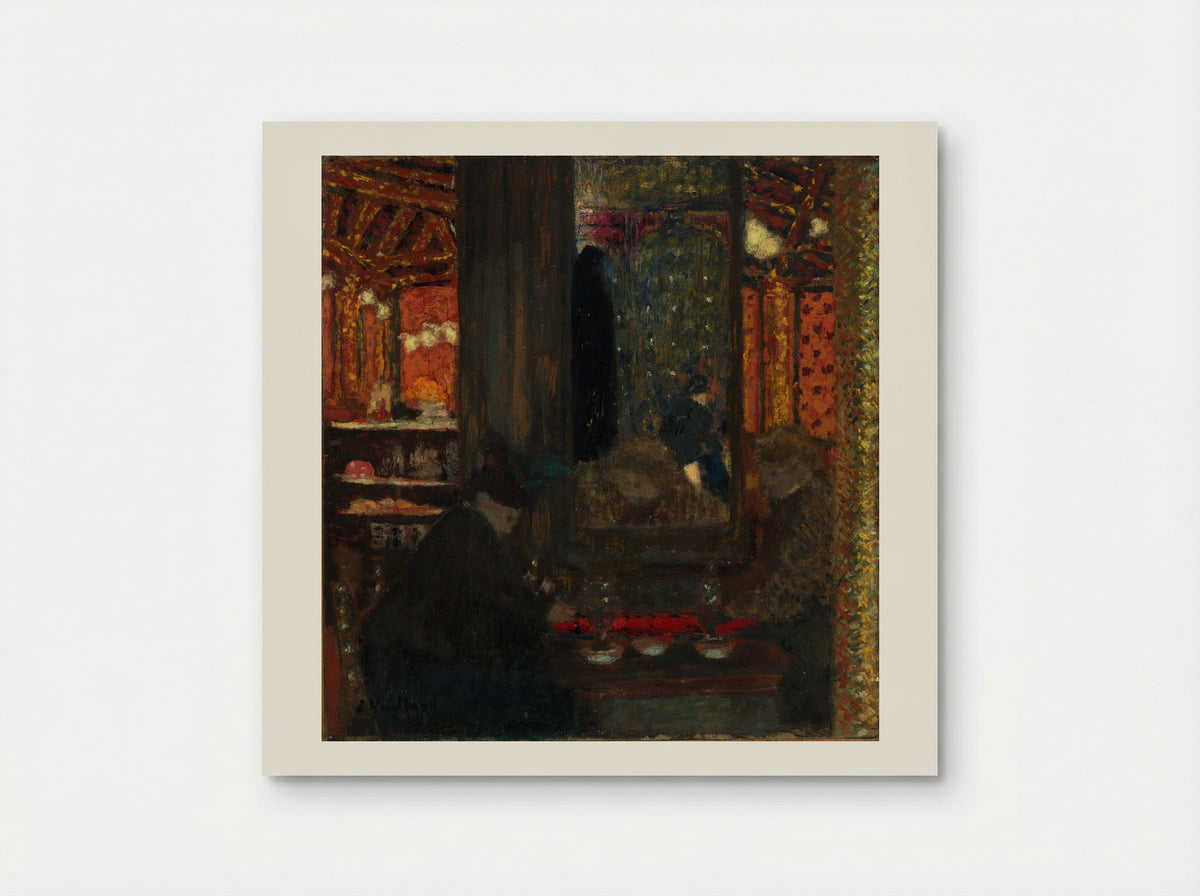 At the Café - Édouard Vuillard - Poster