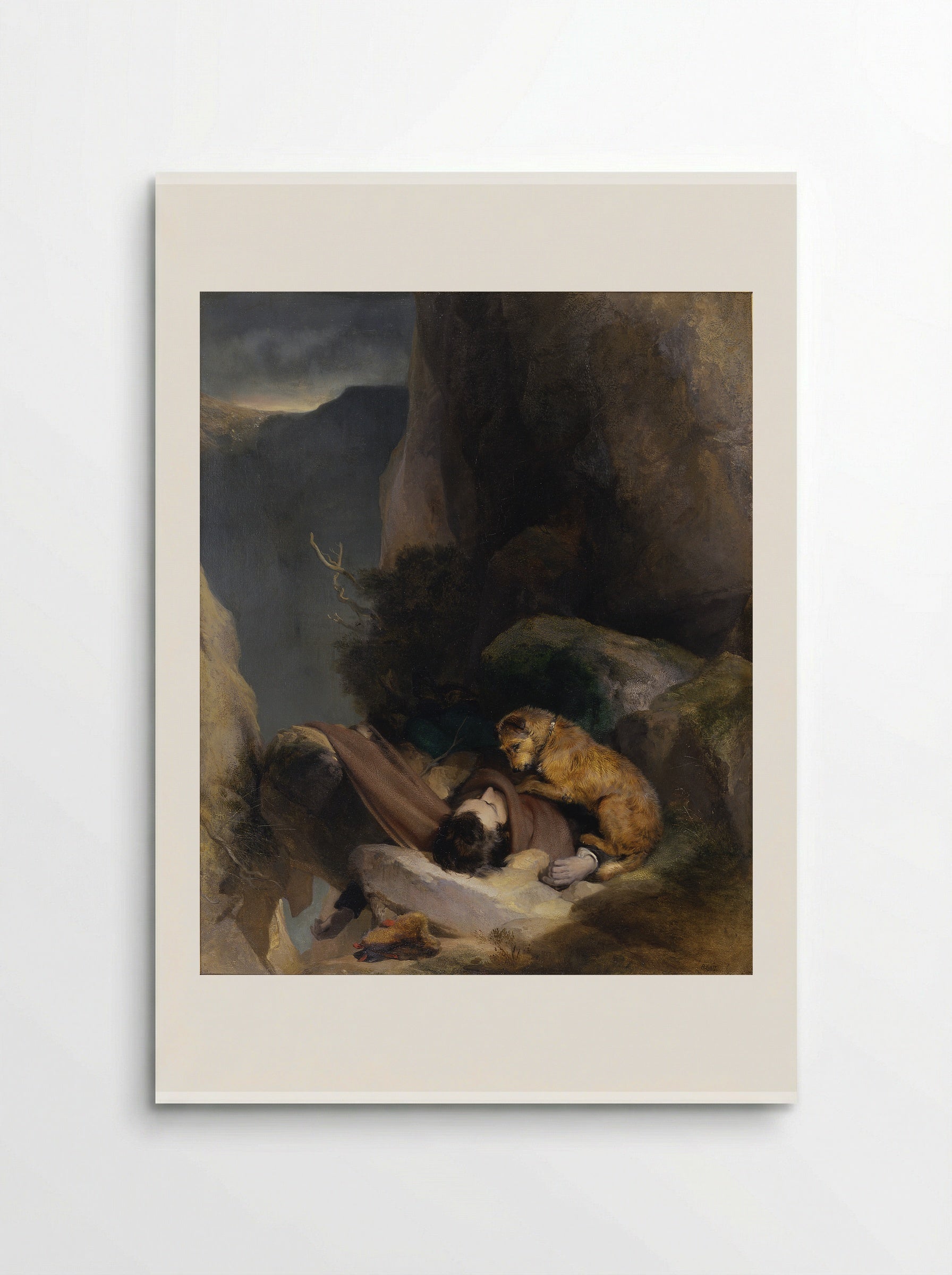 Attachment - Sir Edwin Henry Landseer - Poster