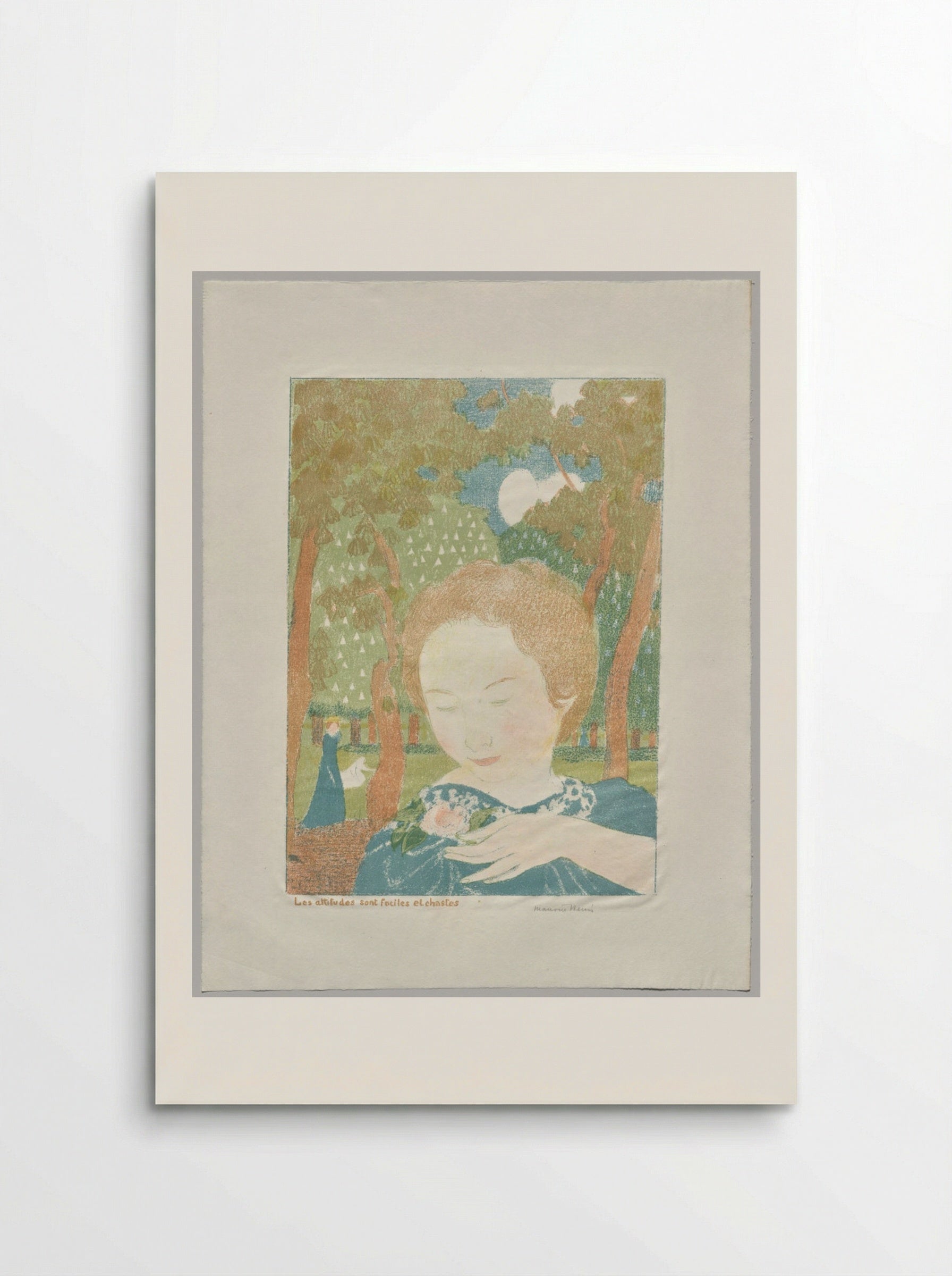 Attitudes are Easy and Chaste - Maurice Denis - Poster