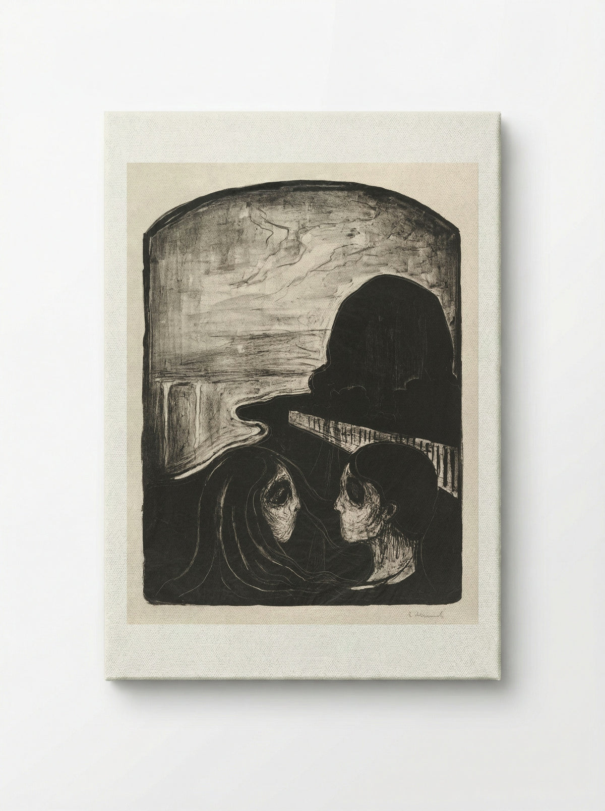 Attraction I - Edvard Munch - Canvas