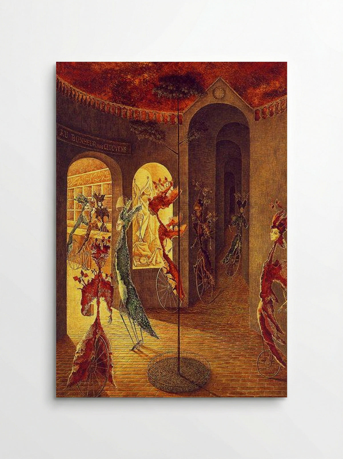 Au Bonheur des Citoyens - Remedios Varo - Poster