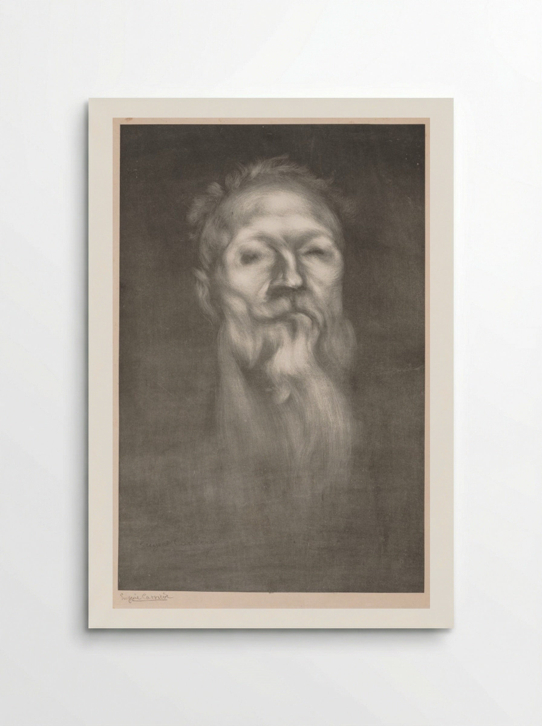 Auguste Rodin - Eugène Carrière - Poster